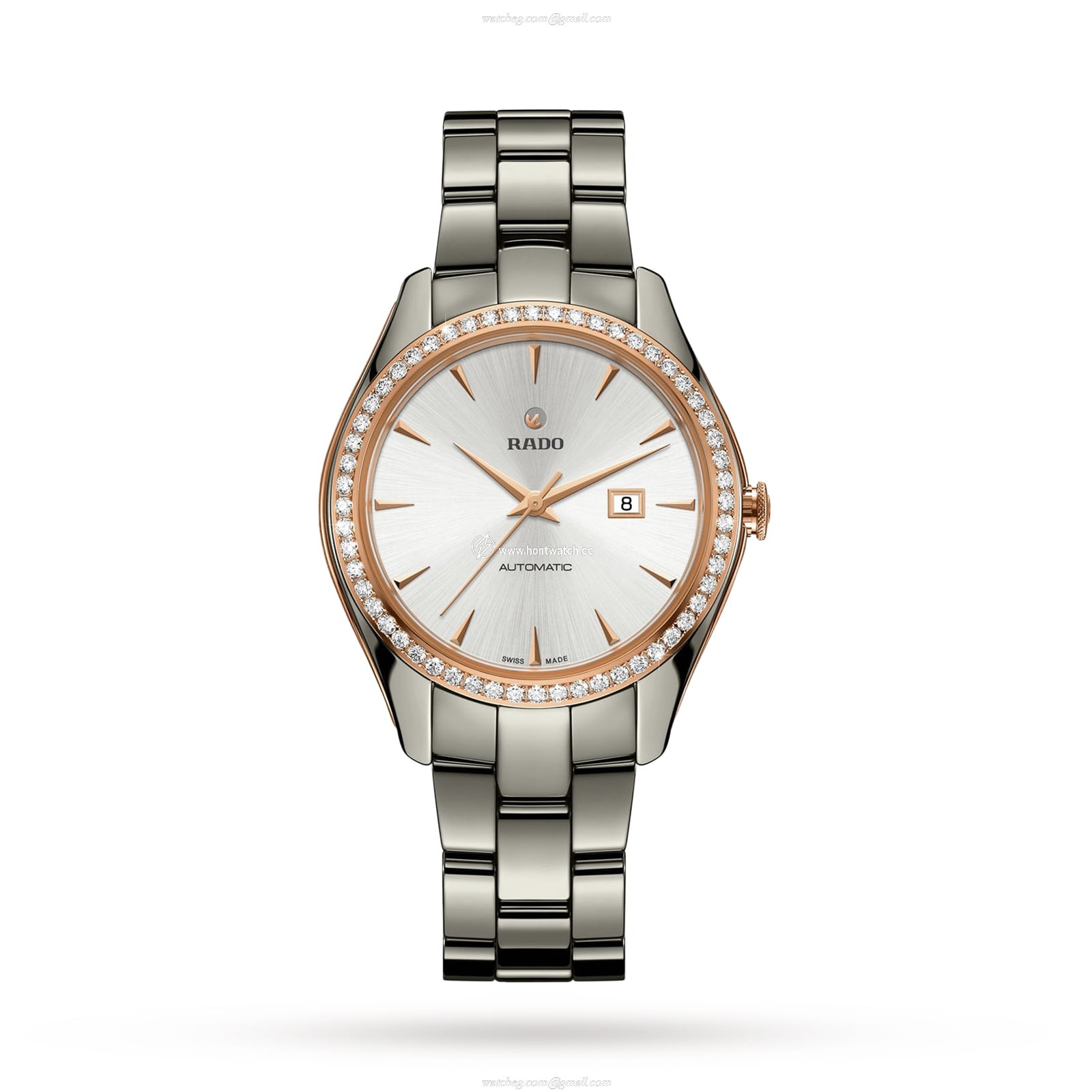 Rado HyperChrome Automatic White Ceramic Watch - 36mm | R32052012