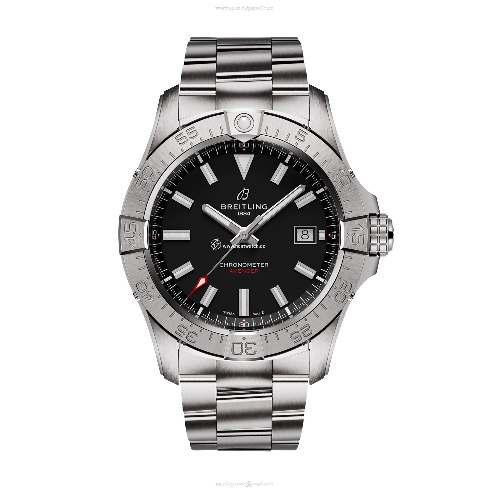 Breitling Avenger A17328101B1A1 | 42mm Automatic Black Dial | Stainless Steel