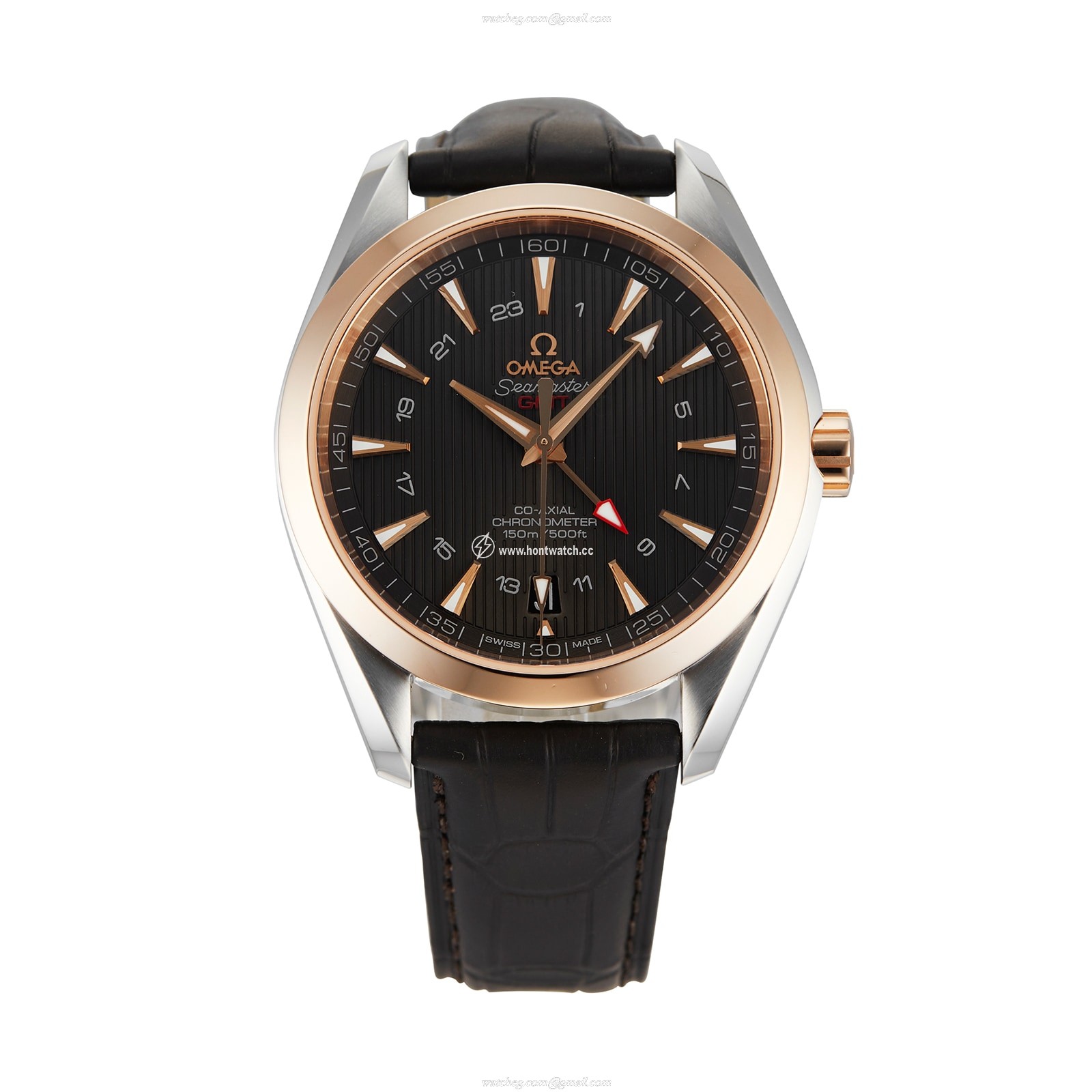 Omega Seamaster Aqua Terra 150M Automatic Grey Dial 43mm Steel Rose Gold