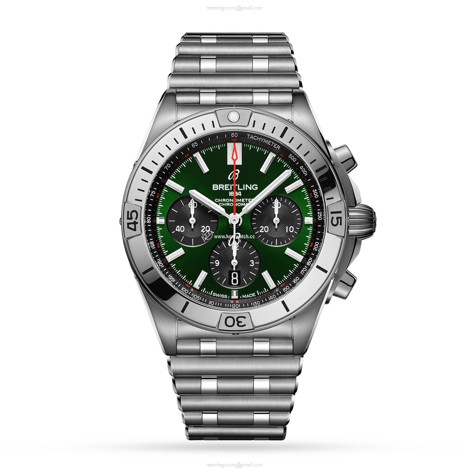 Breitling Chronomat AB0134101L1A1 | 42mm Green Dial | Automatic Watch