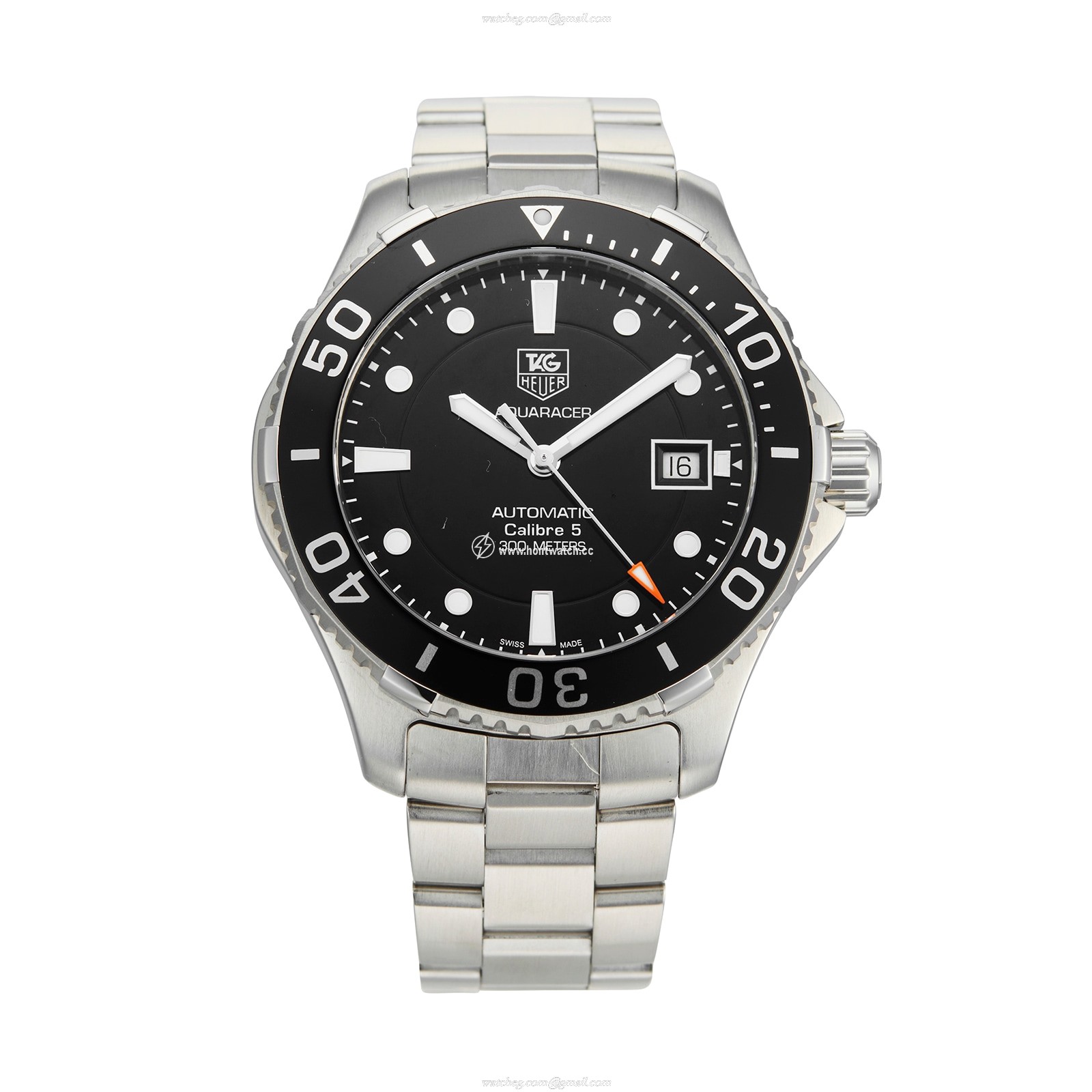 TAG Heuer Aquaracer Automatic Black Dial - 41mm Stainless Steel Watch