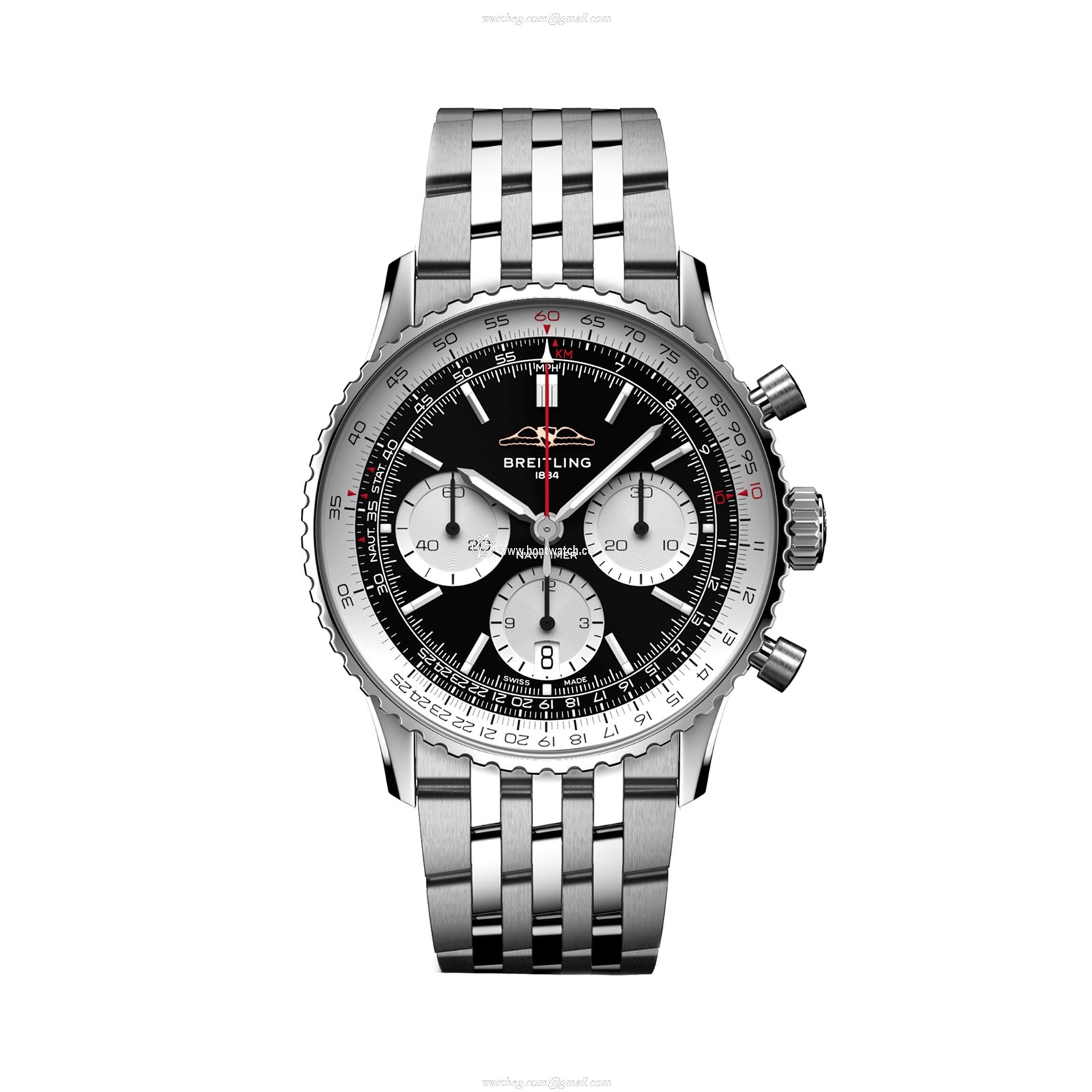 Breitling Navitimer AB0139211B1A1 | 41mm Black Dial | Automatic | Stainless Steel