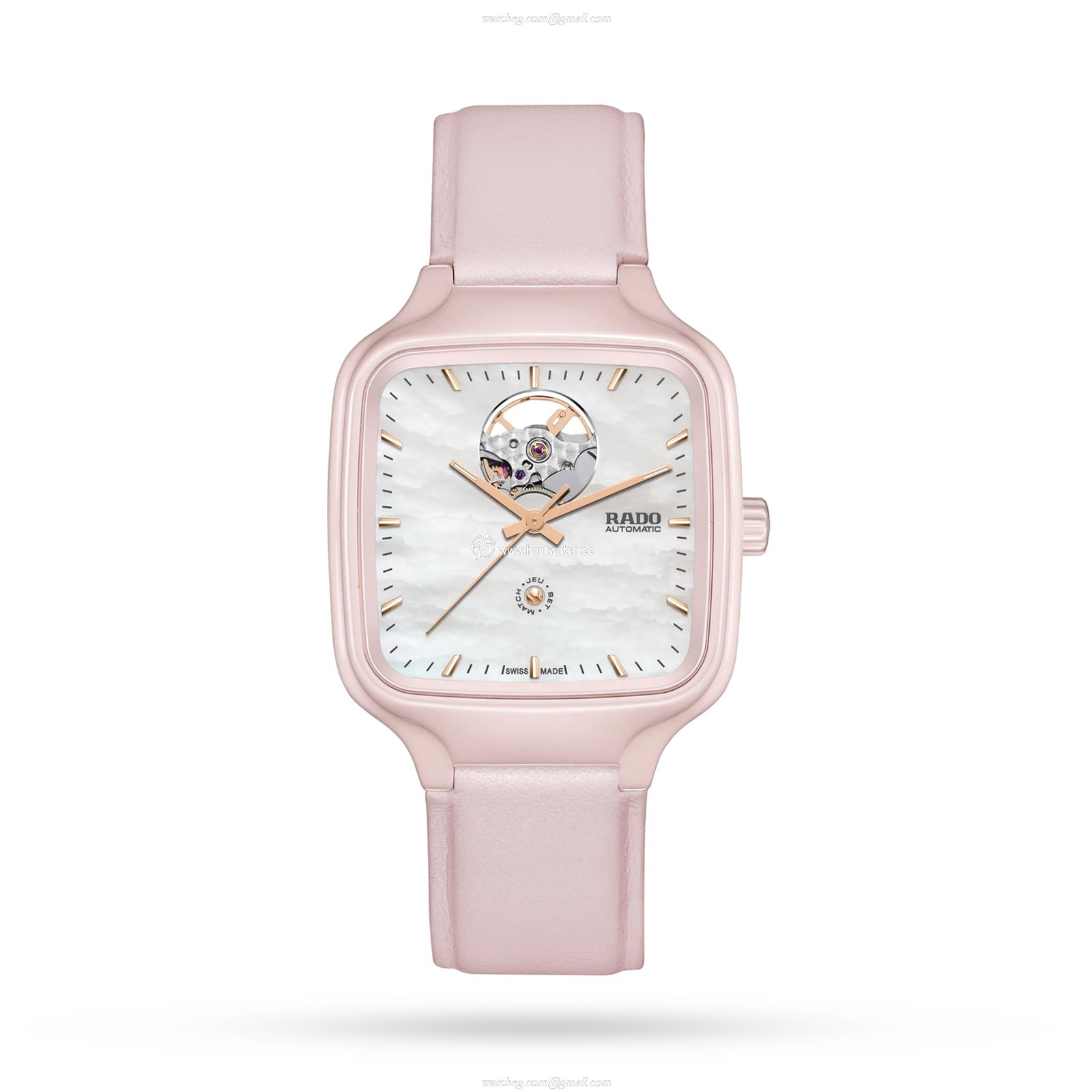 Rado True Square Ceramic Automatic White Watch - 38mm | Limited Edition