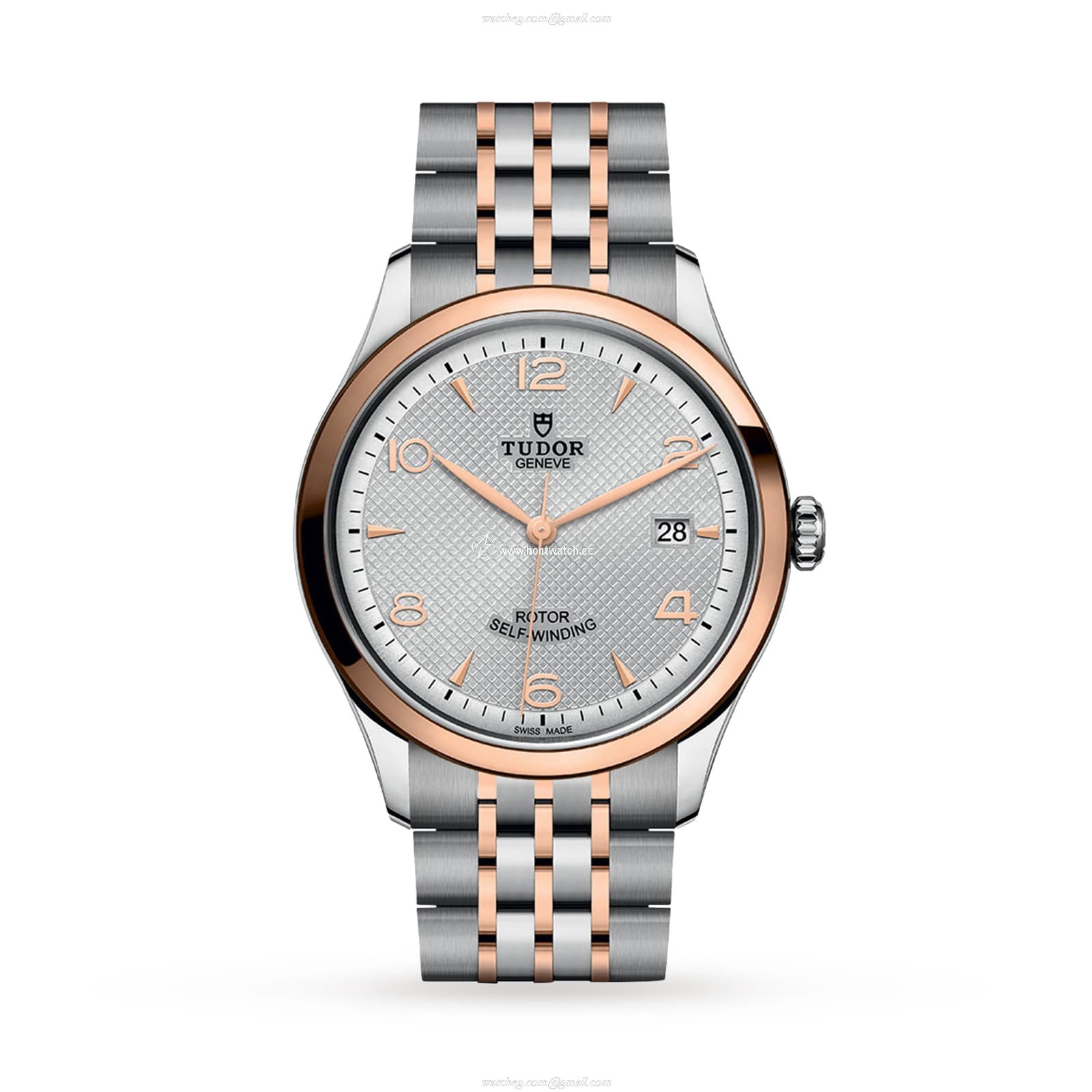 Tudor 1926 M91551-0001 | 39mm Steel & Gold | Silver Dial Replica Watch