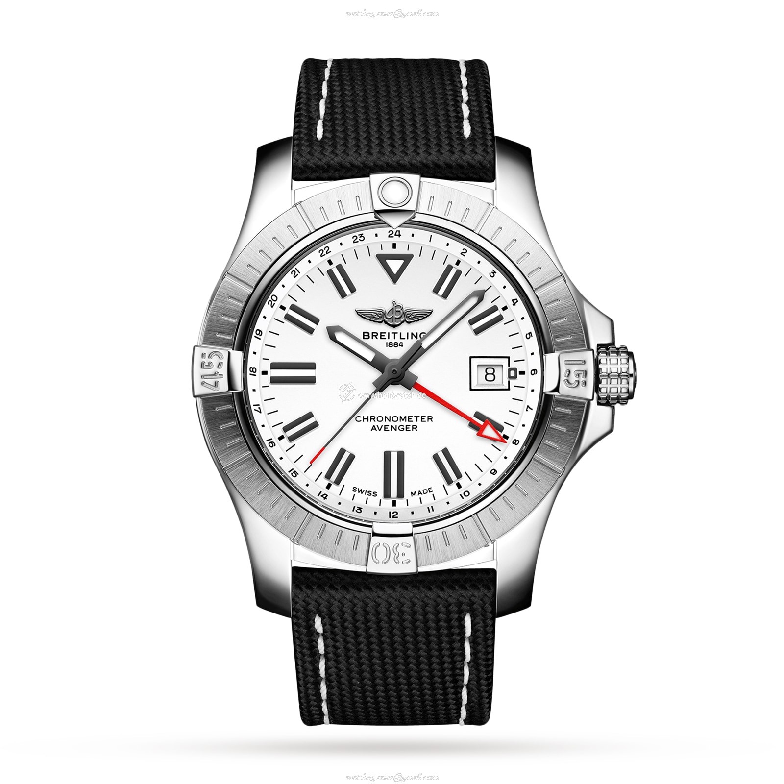 Breitling Avenger A32397101A1X2 | 43mm Stainless Steel Automatic White Dial