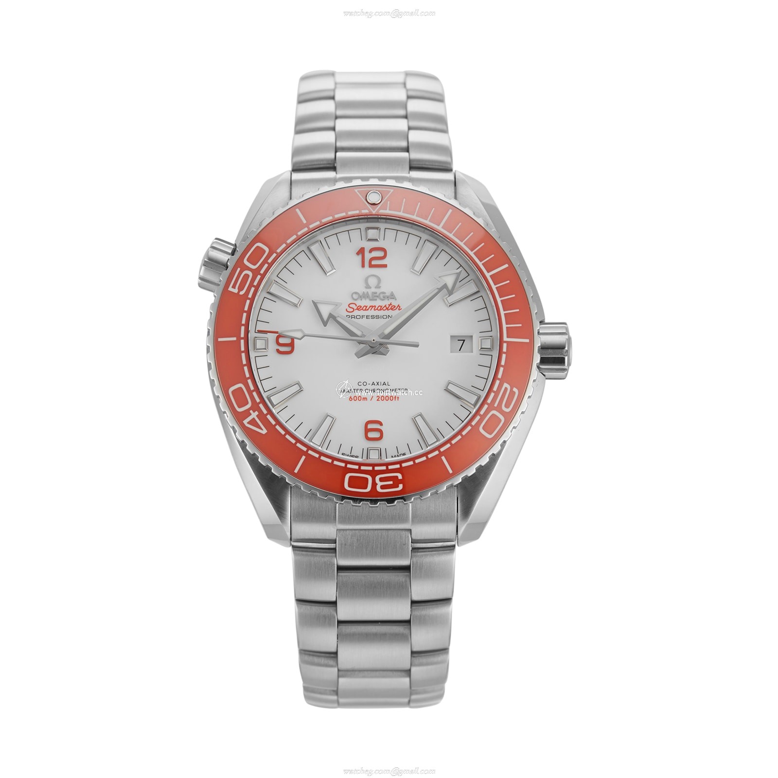 Omega Seamaster Planet Ocean 44mm Automatic White Dial - Stainless Steel
