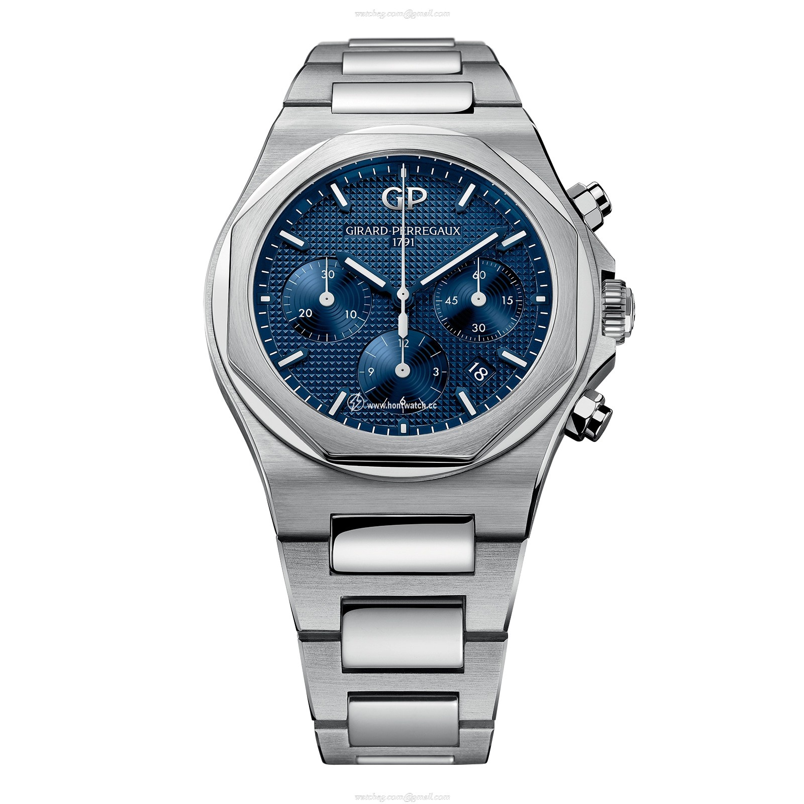 Girard-Perregaux Laureato 42mm Blue Dial Automatic Steel Watch