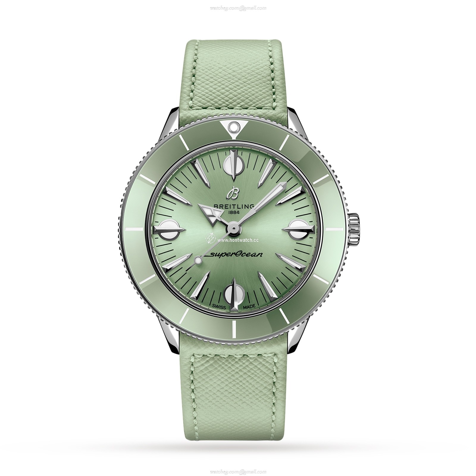 Breitling Superocean Heritage 57 | 38mm Green Dial | Automatic Watch