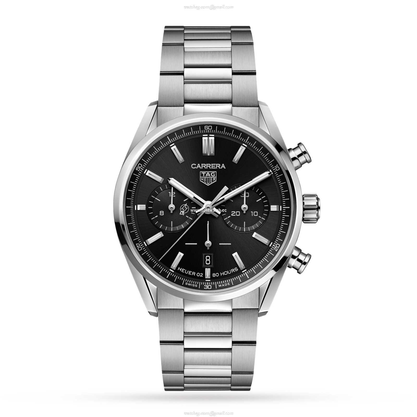 TAG Heuer Carrera CBN2010.BA0642 | 42mm Automatic Black Dial | Stainless Steel