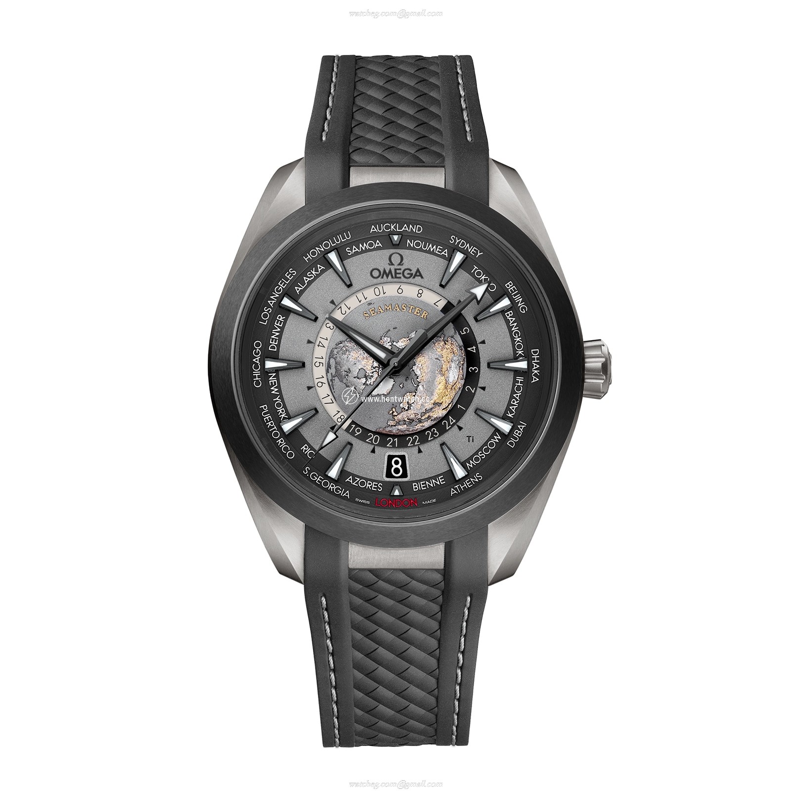 Omega Seamaster Aqua Terra Titanium Automatic Black Watch - 43mm