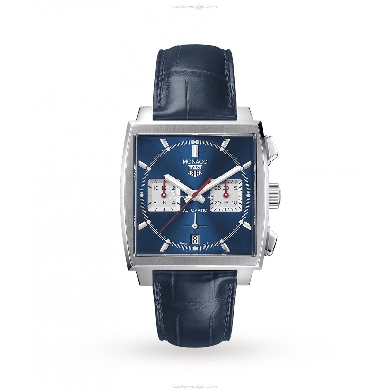 TAG Heuer Monaco CBL2111.FC6453 - Automatic Watch - Blue Dial - 39mm Steel