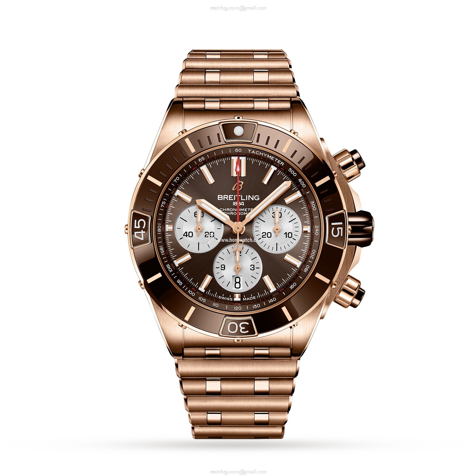 Breitling Chronomat RB0136E31Q1R1 - 44mm Ceramic & Rose Gold - Automatic