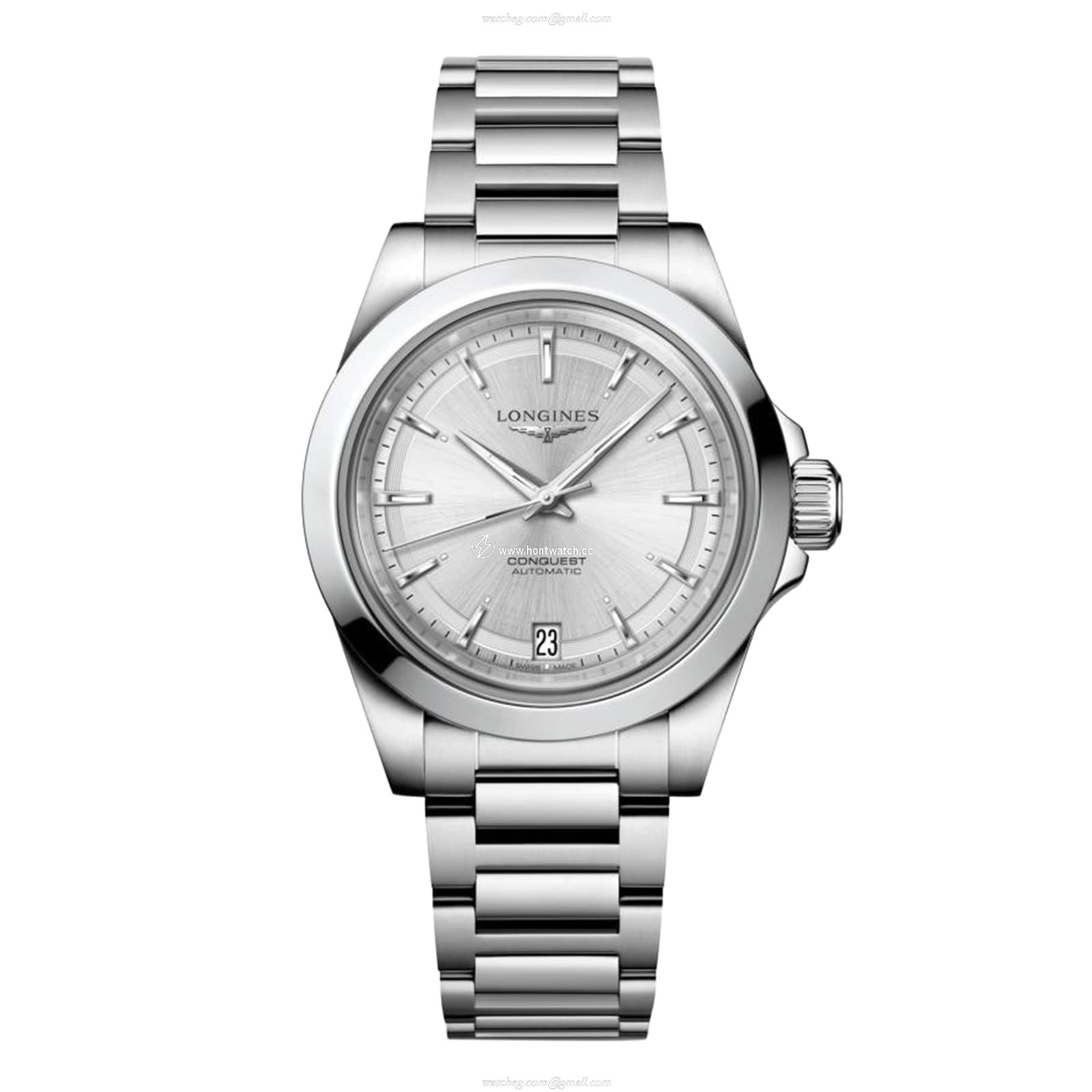 Longines Conquest L34304726 | 34mm Automatic Silver Dial | Stainless Steel