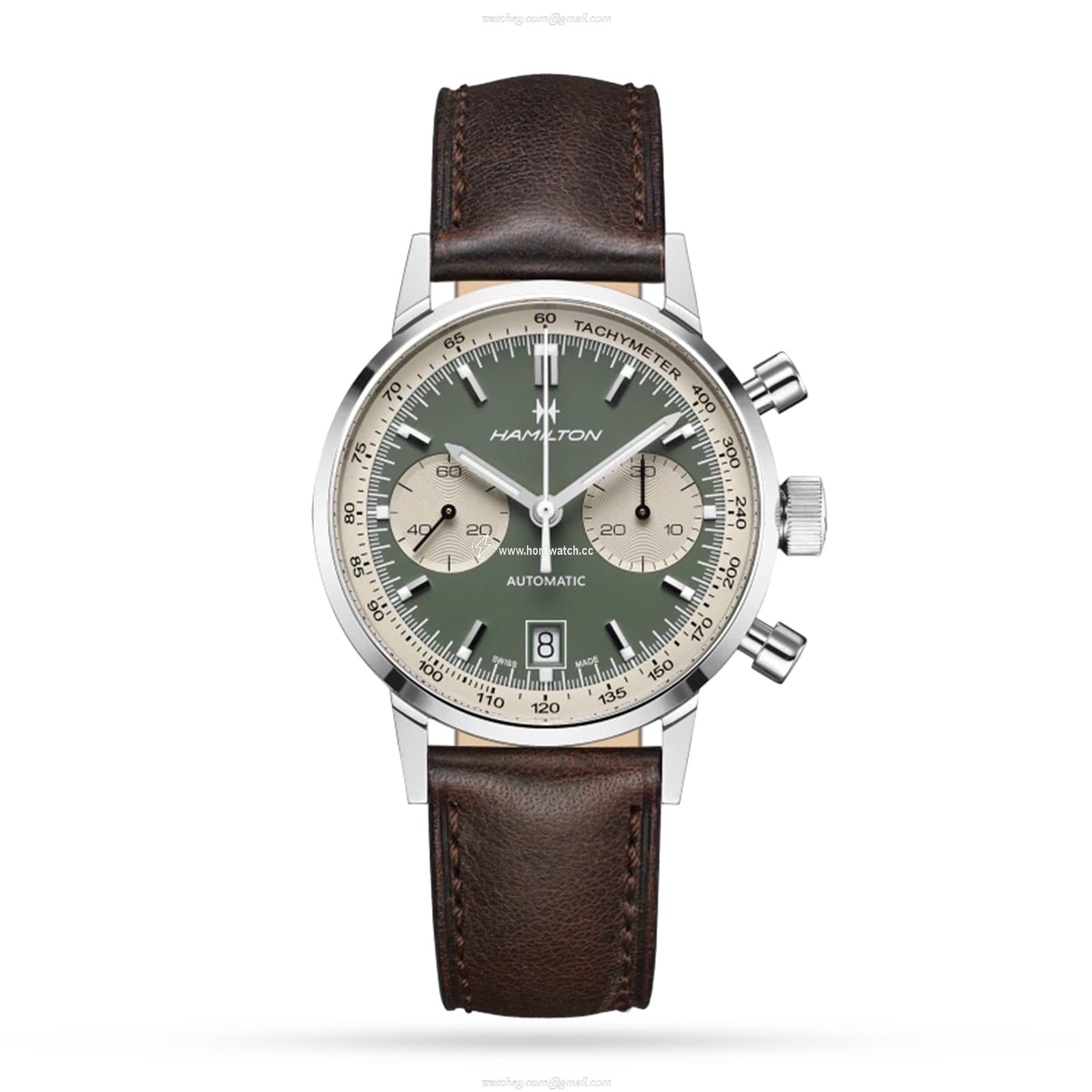 Hamilton American Classic H38416560 Automatic Green Dial - 40mm Stainless Steel