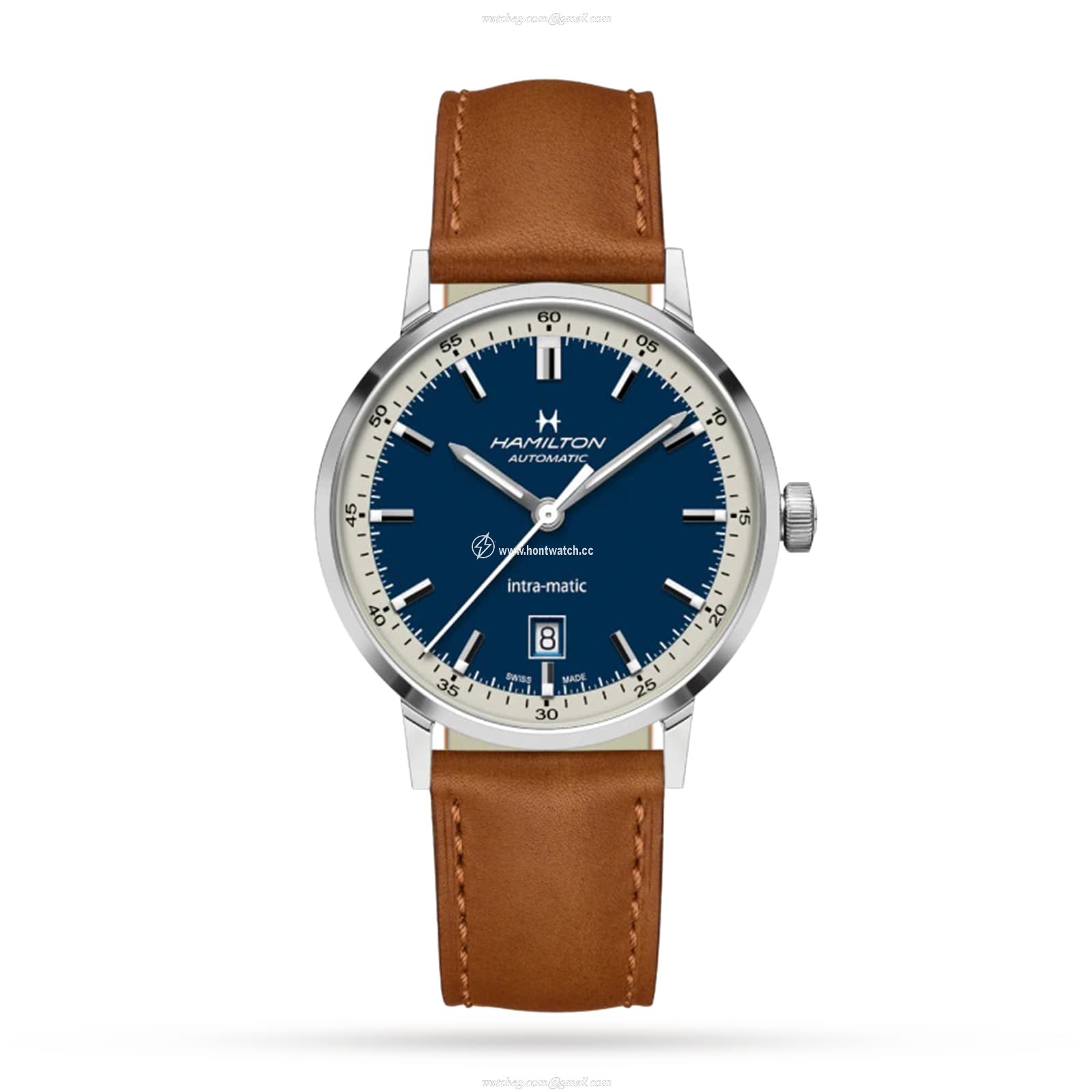 Hamilton American Classic H38425540 Automatic Blue Dial - 40mm Stainless Steel Watch