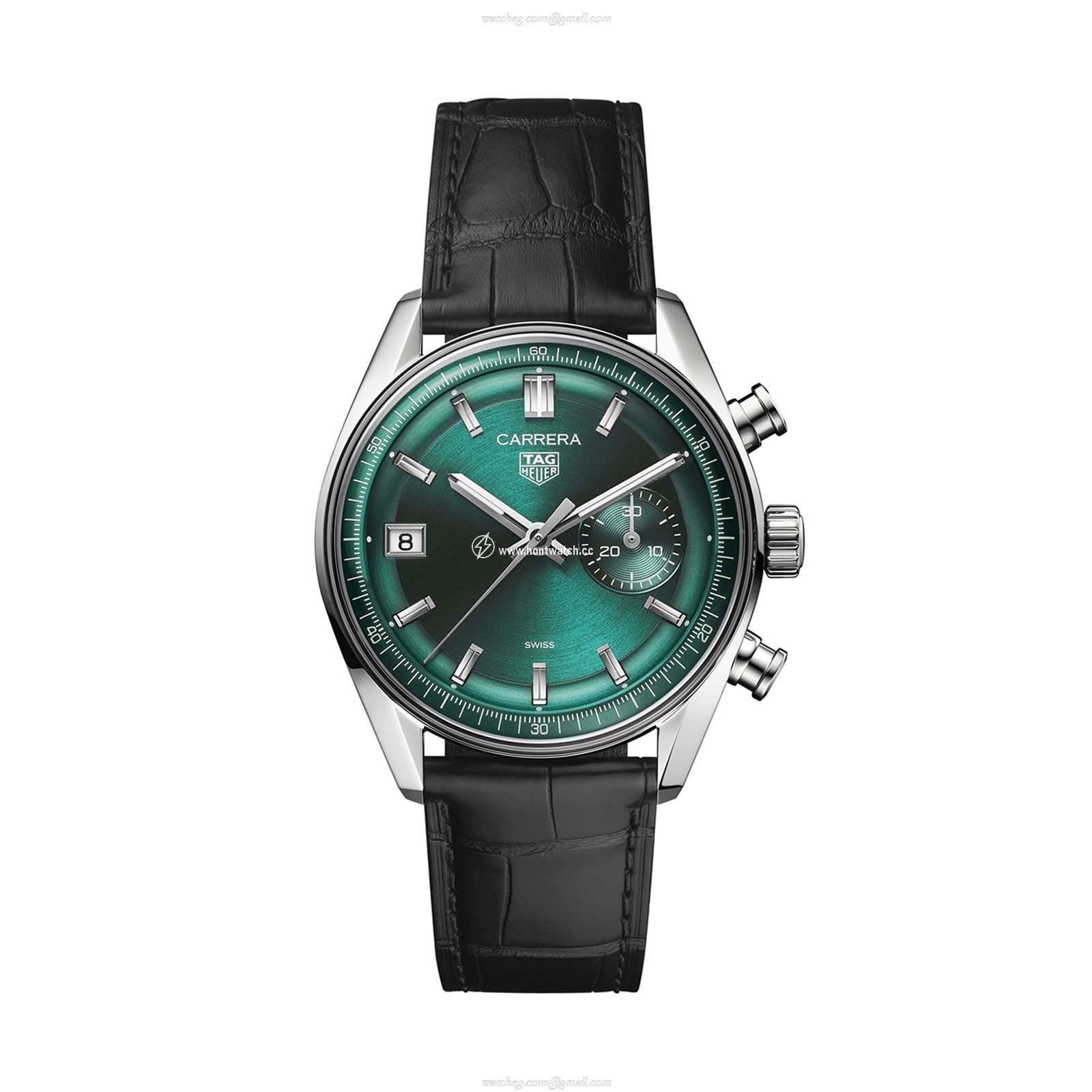 TAG Heuer Carrera CBS2211.FC6545 - 39mm Automatic Green Dial - Stainless Steel