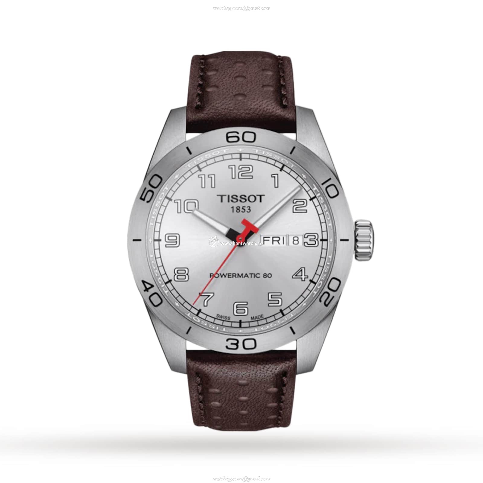 Tissot T-Sport PRS 516 Automatic Watch - 42mm Stainless Steel Silver Dial