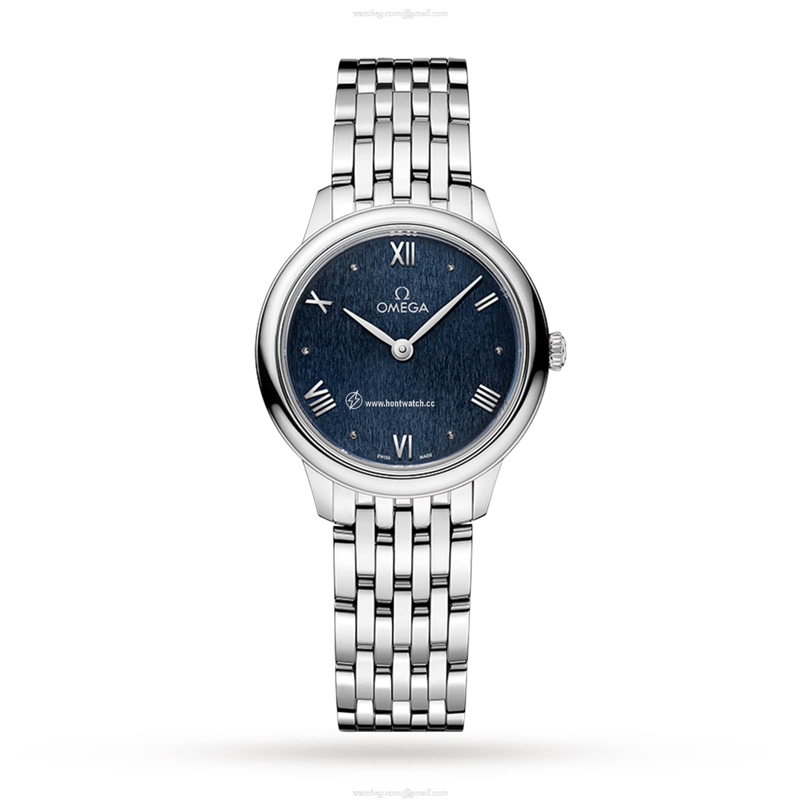 Omega De Ville Prestige 27.5mm Blue Dial | Stainless Steel Quartz Watch