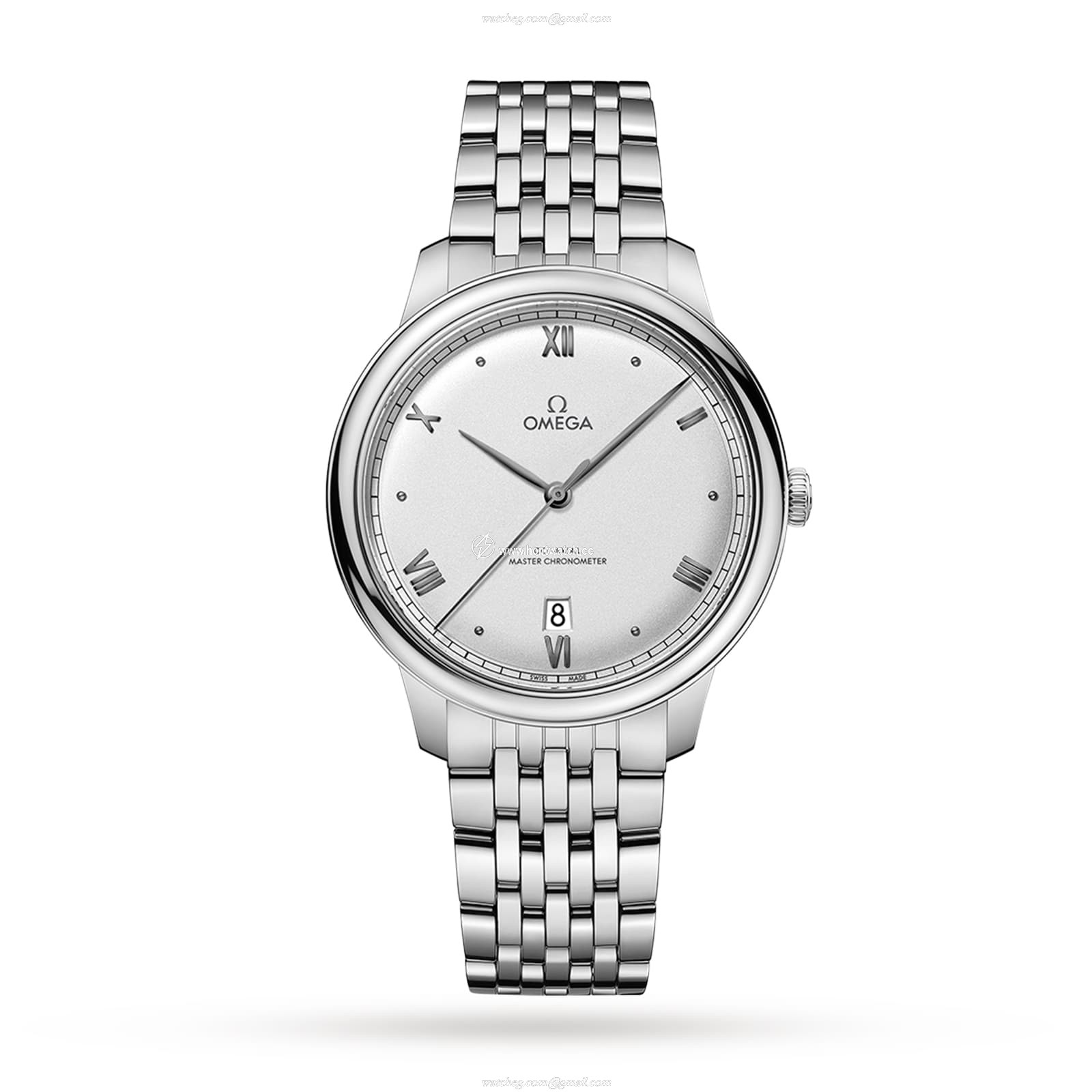 Omega De Ville Prestige Automatic Watch - 40mm Stainless Steel Silver Dial