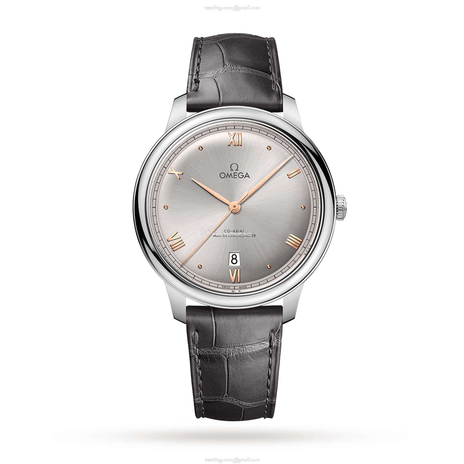 Omega De Ville Prestige 40mm Automatic Grey Dial Stainless Steel Watch