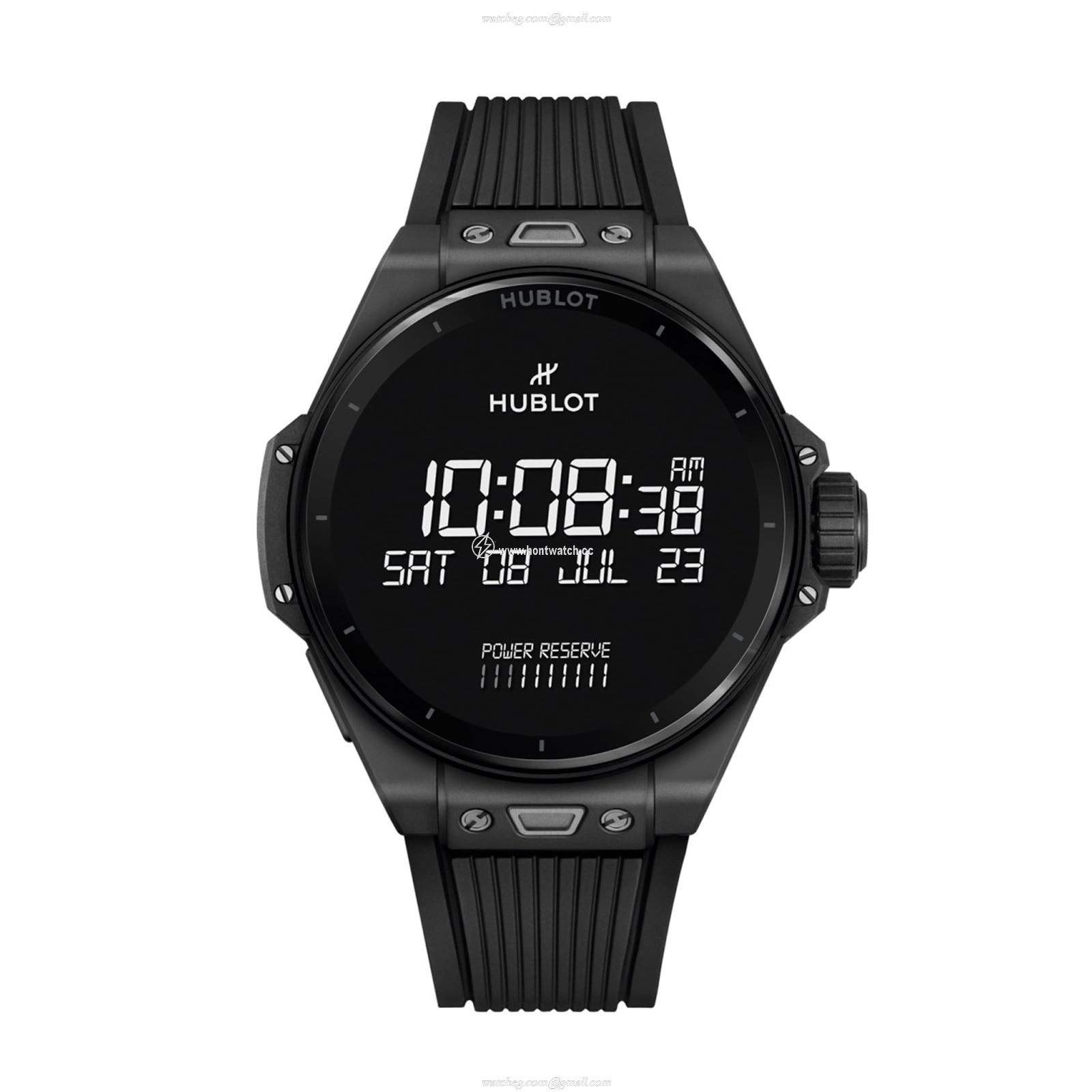 Hublot Big Bang 450.CI.1100.RX | 44mm Ceramic Smart Watch - Black Dial