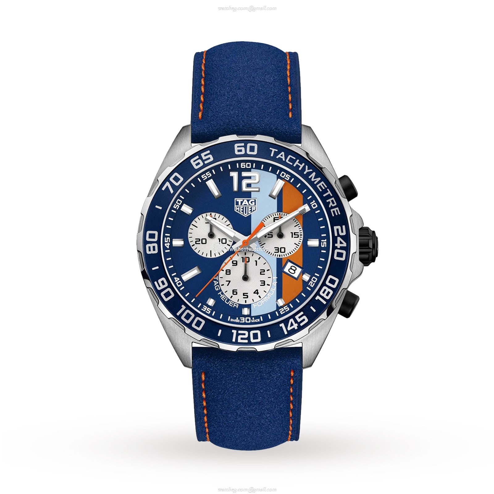 TAG Heuer Formula 1 Gulf Chronograph | 43mm Blue Dial Quartz Watch