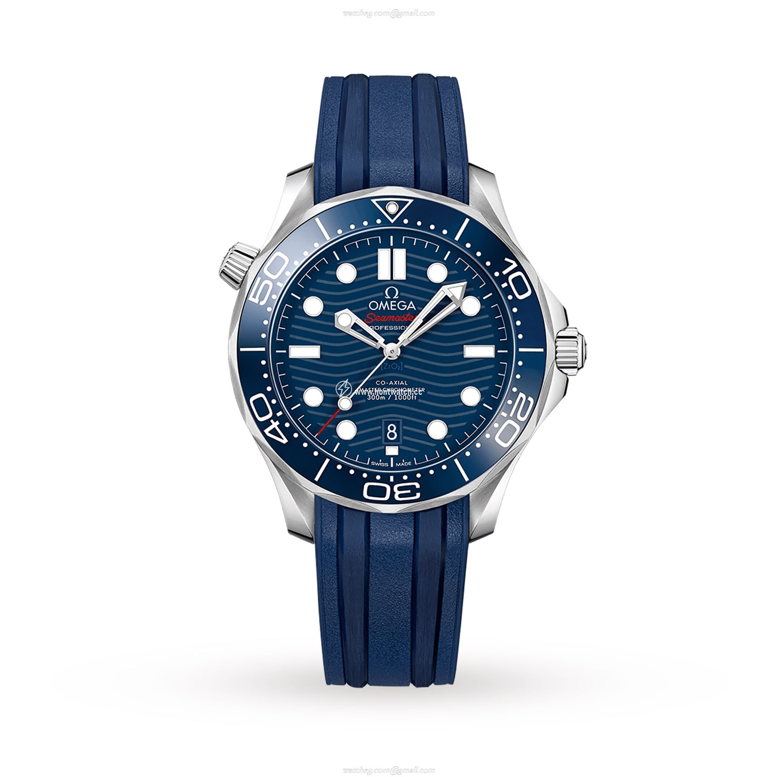 Omega Seamaster Diver 300M 42mm Blue Automatic Replica Watch | Stainless Steel