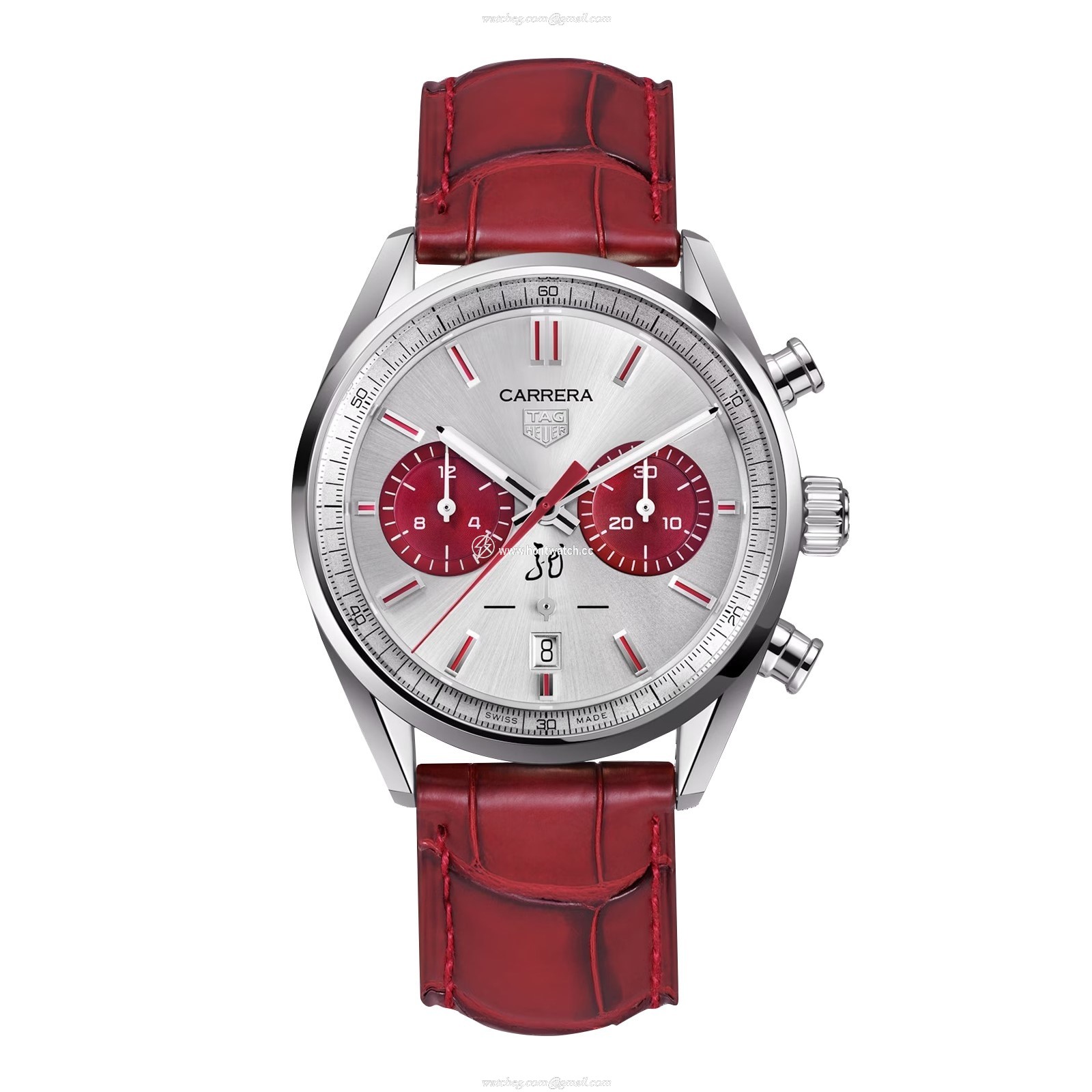 TAG Heuer Carrera CBN201H.FC6553 - Automatic Chronograph - 42mm Stainless Steel