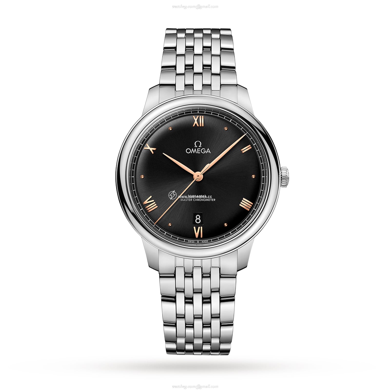 Omega De Ville Prestige Automatic Watch - 40mm Stainless Steel Black Dial