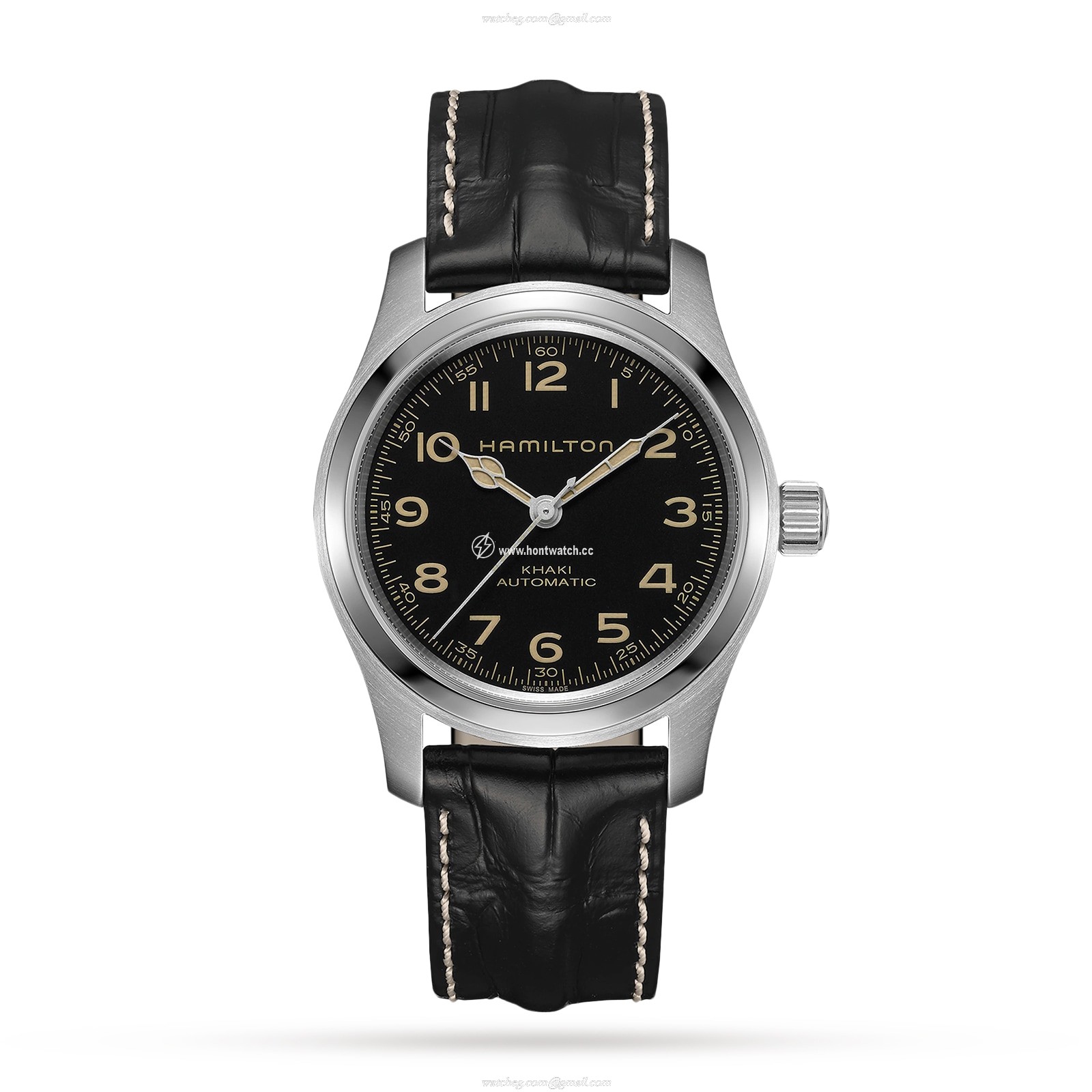 Hamilton Khaki Field H70605731 Automatic Black Dial - 42mm Stainless Steel