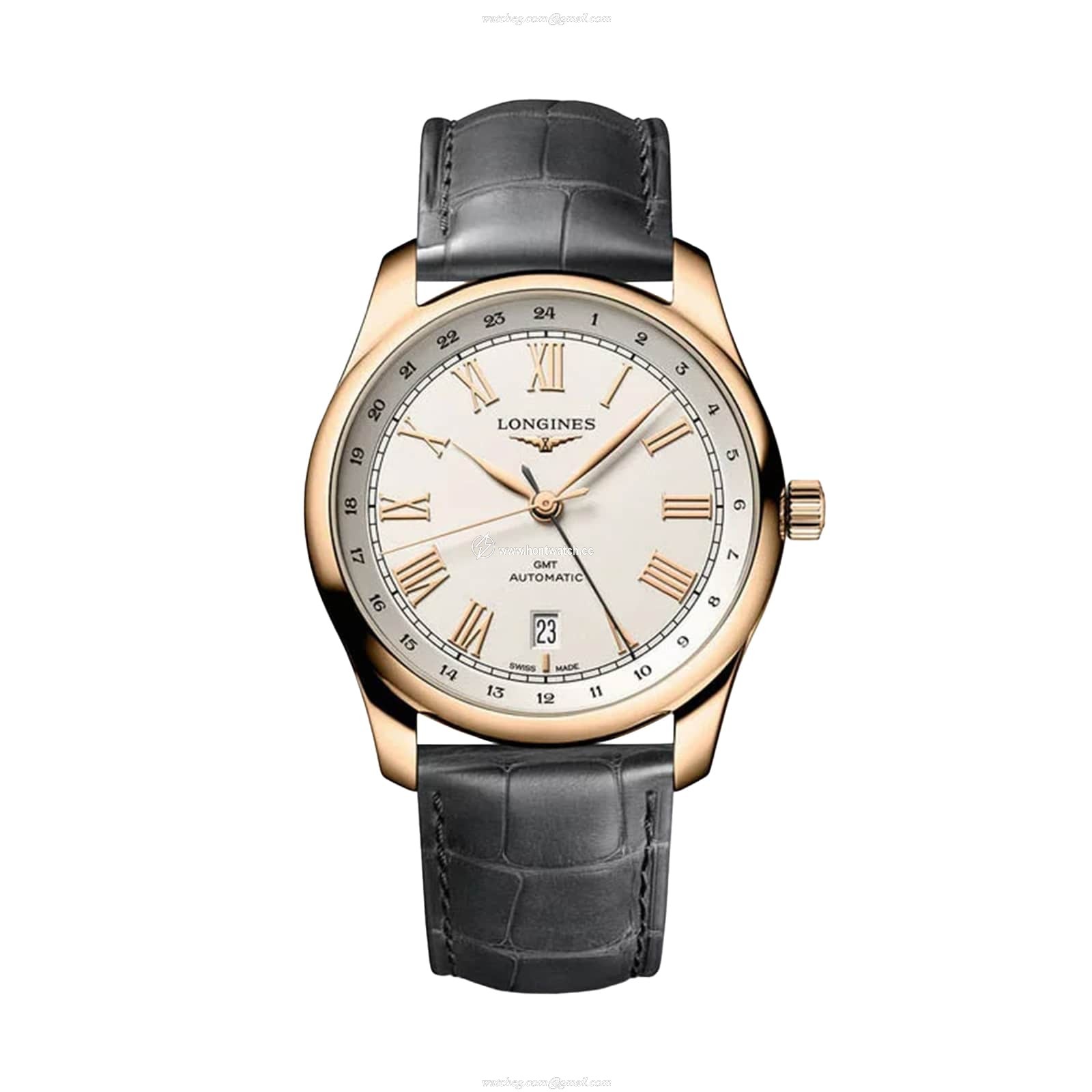 Longines Master Collection 40mm Automatic Silver Dial | 18ct Rose Gold