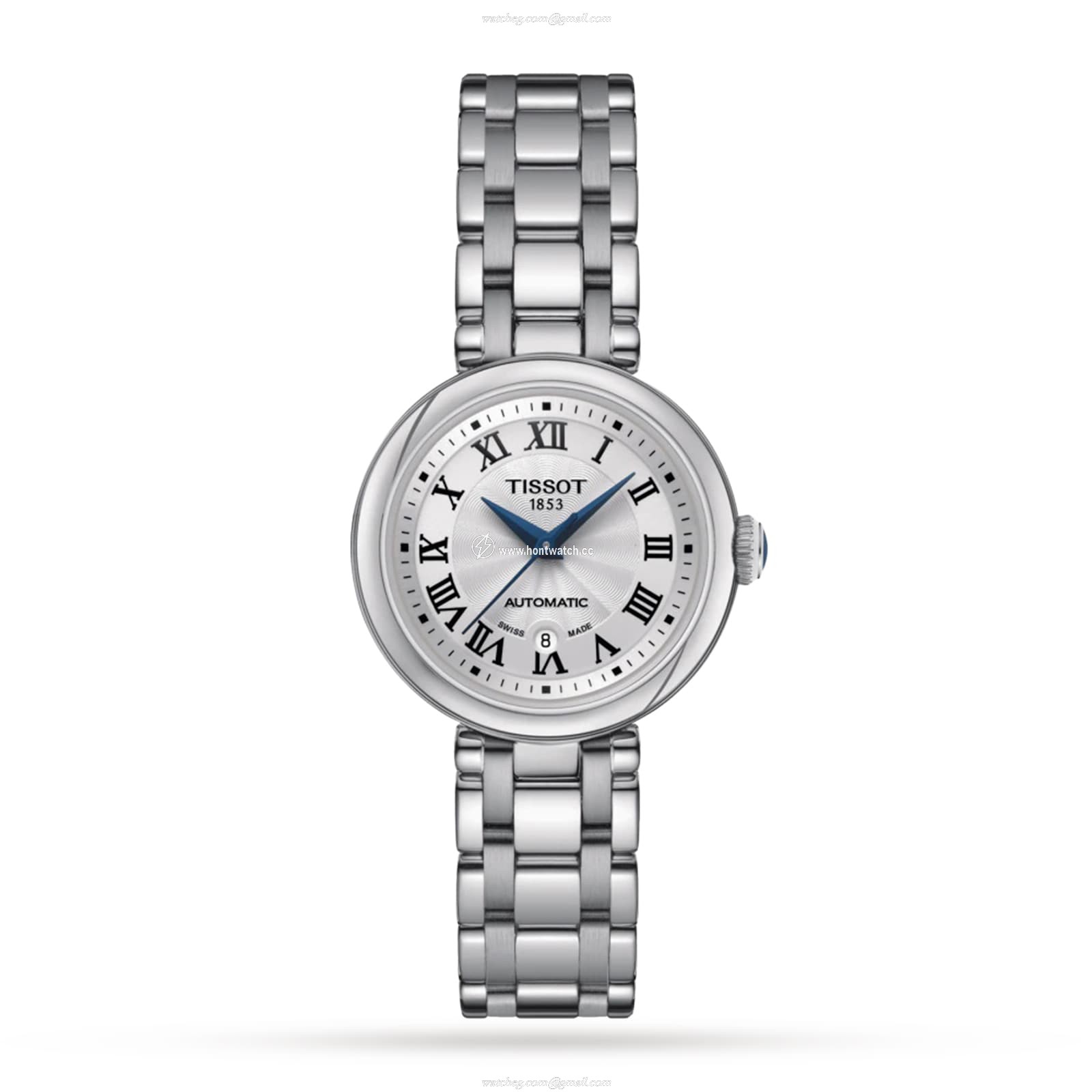 Tissot T-My Lady Automatic Watch | 29mm Silver Dial | Roman Numerals