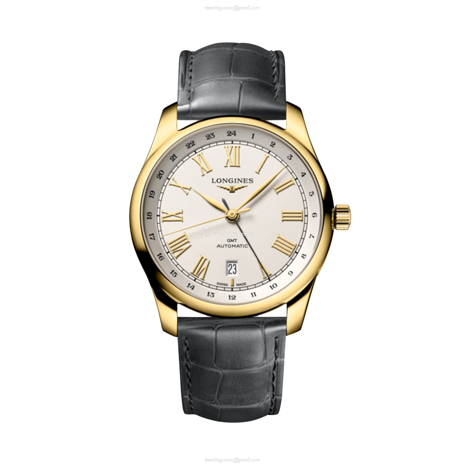Longines Master Collection L28446712 | 18ct Gold Automatic Watch | 40mm Silver Dial