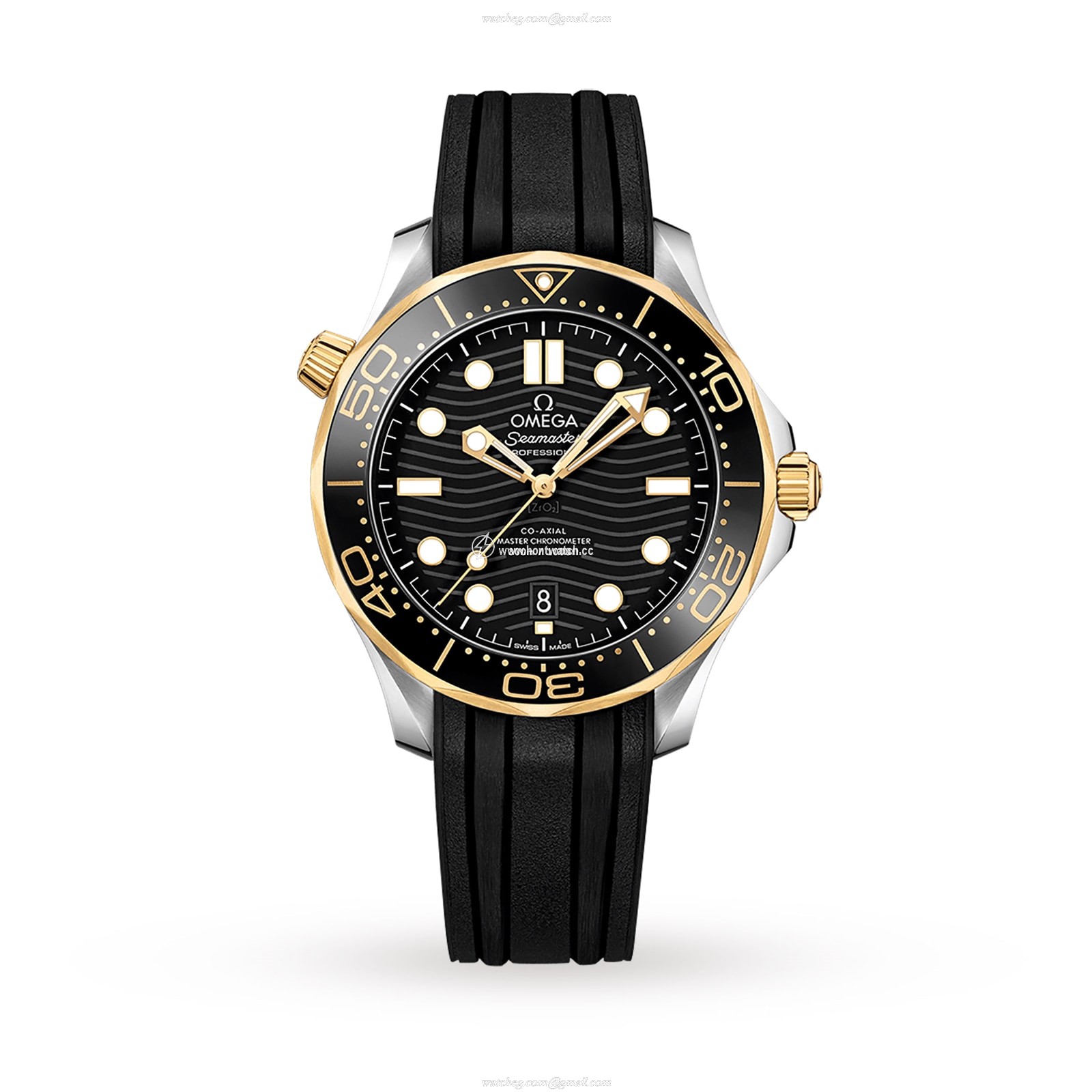 Omega Seamaster Diver 300M 42mm Automatic Black Dial Replica Watch