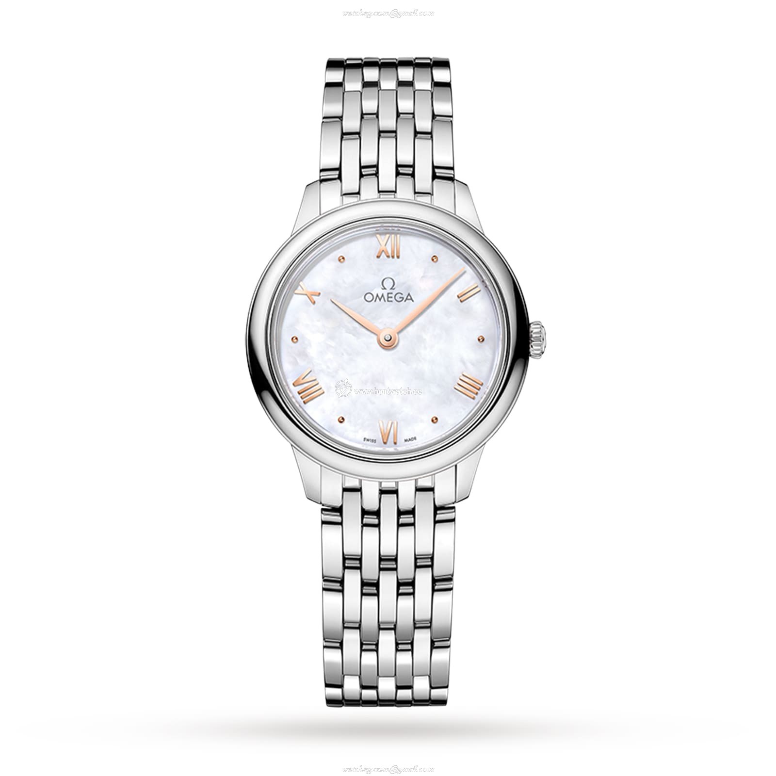 Omega De Ville Prestige | 27.5mm Stainless Steel | Quartz | Mother of Pearl Dial