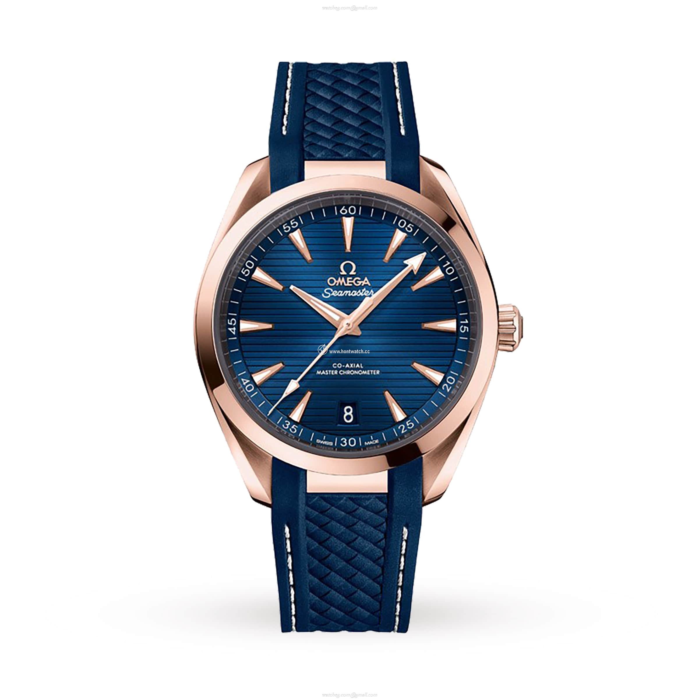 Omega Seamaster Aqua Terra 41mm Blue Dial | 18ct Rose Gold | Automatic