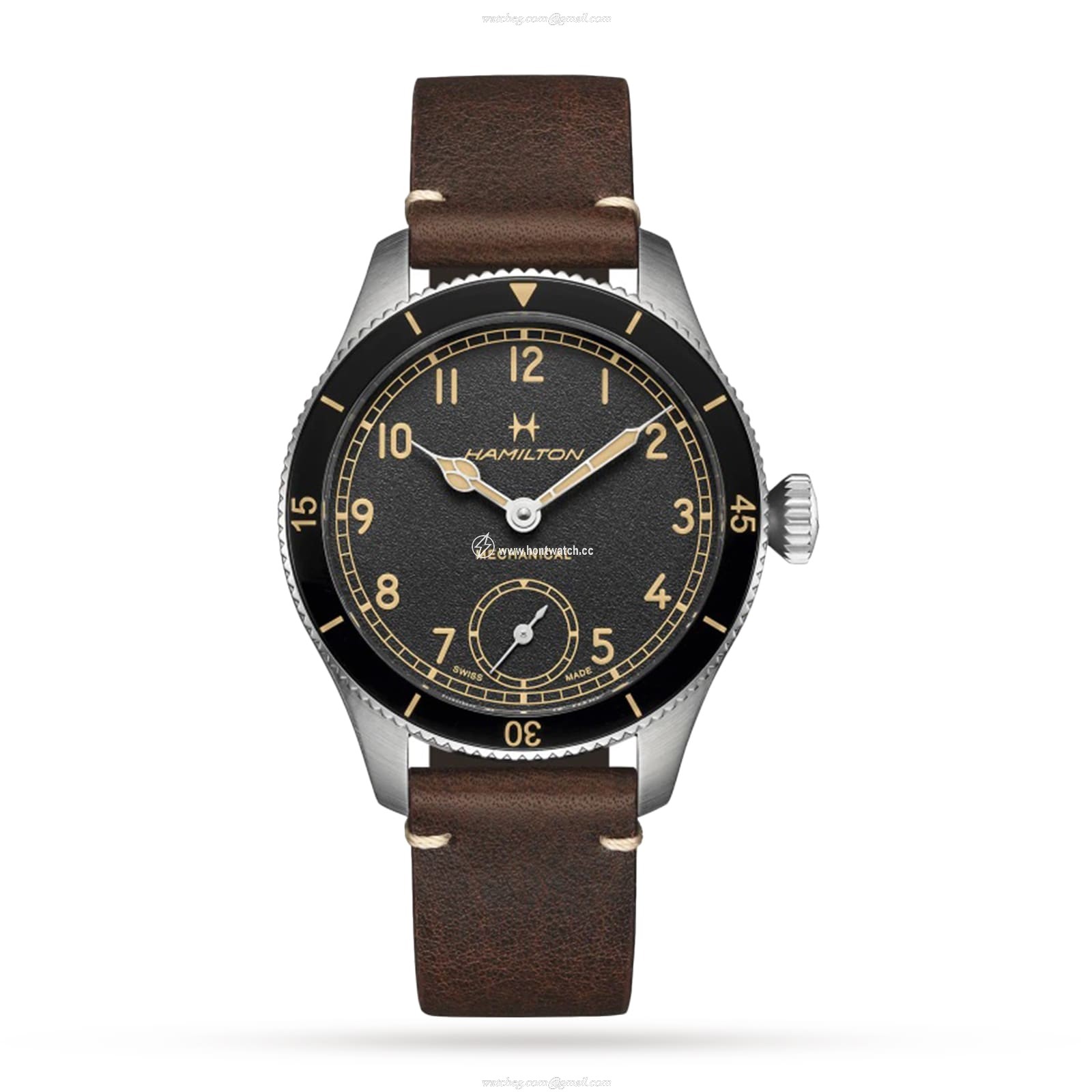 Hamilton Khaki Aviation H76719530 | 43mm Black Dial | Mechanical Watch