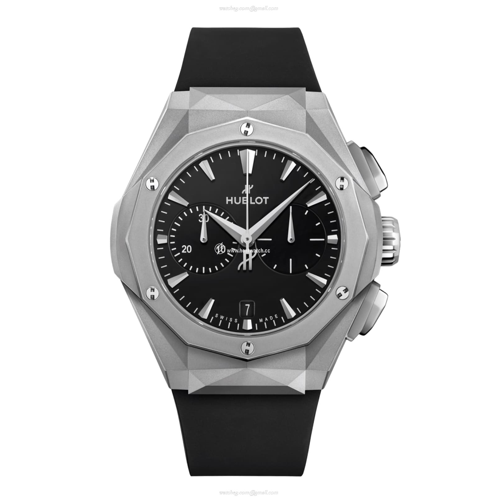 Hublot Classic Fusion Orlinski Titanium Automatic Watch - 41mm Black Dial
