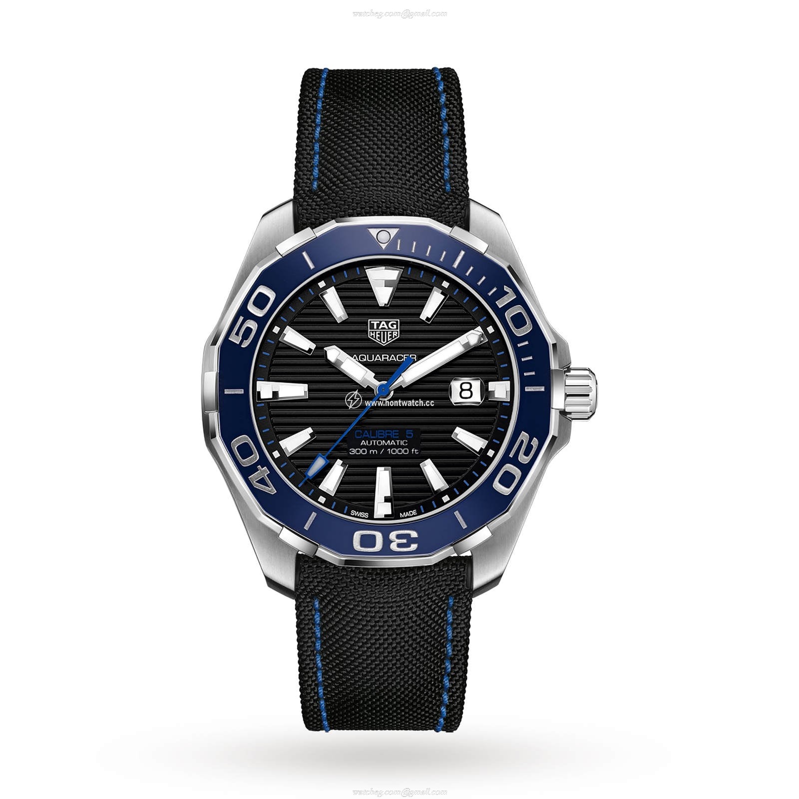 TAG Heuer Aquaracer Automatic Watch - Black Dial - Stainless Steel