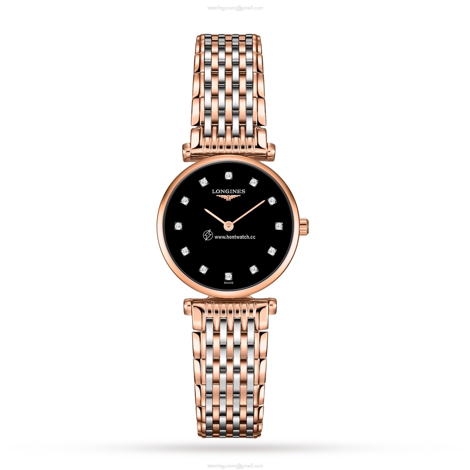 Longines La Grande Classique L42091577 | 24mm Black Dial | Quartz Watch