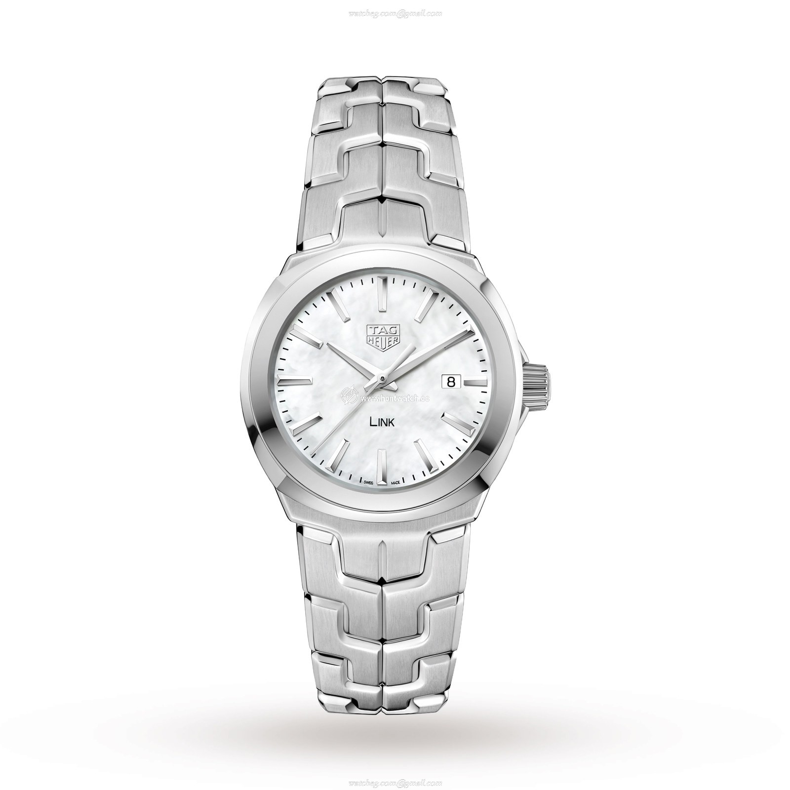 TAG Heuer Link WBC1310.BA0600 | 32mm Steel Quartz Watch | Mother of Pearl Dial