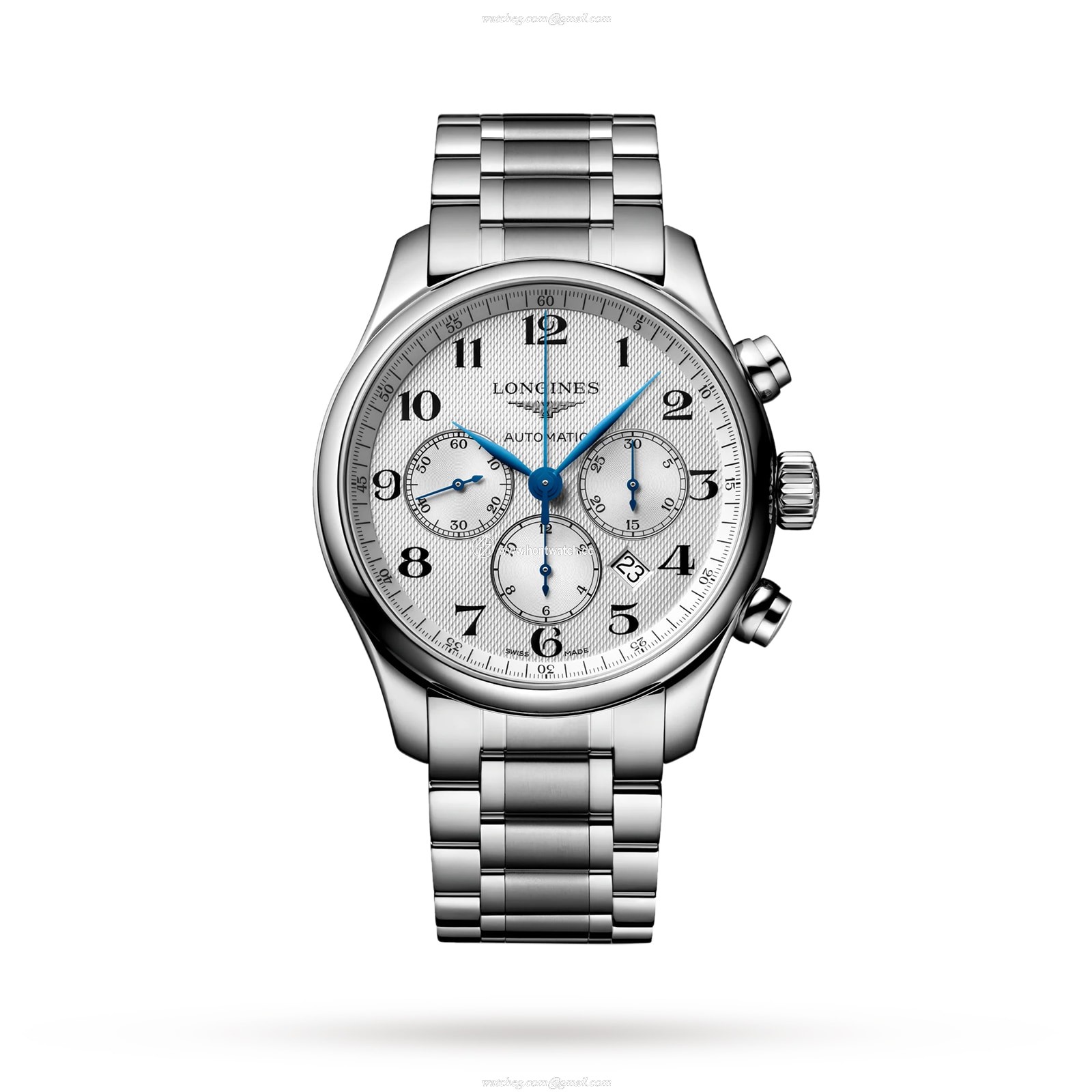 Longines Master Collection L28594786 - 44mm Automatic Silver Dial - Stainless Steel