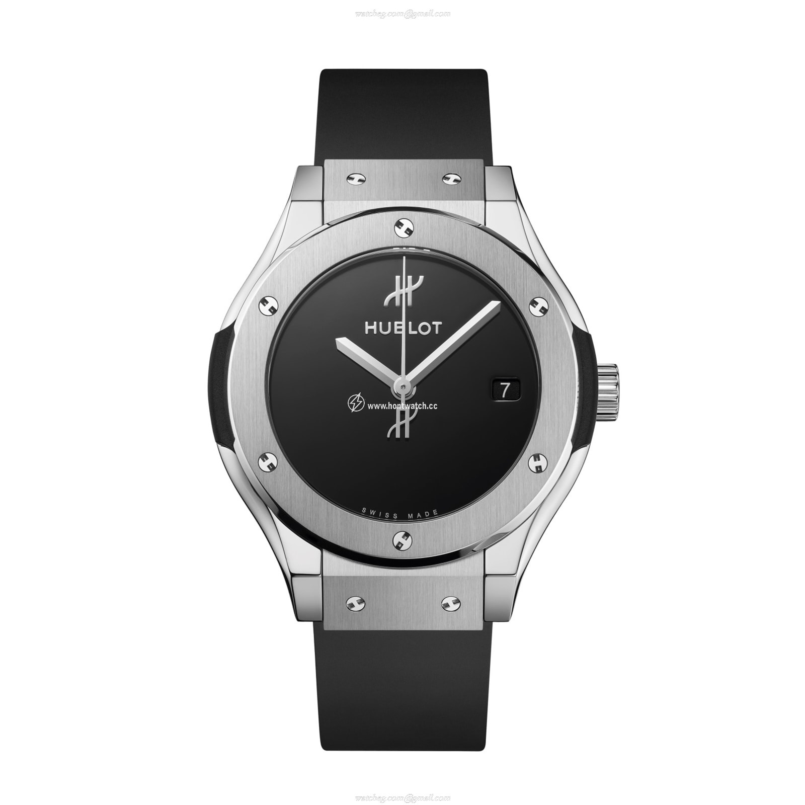 Hublot Classic Fusion Titanium Automatic Watch - 38mm Black Dial
