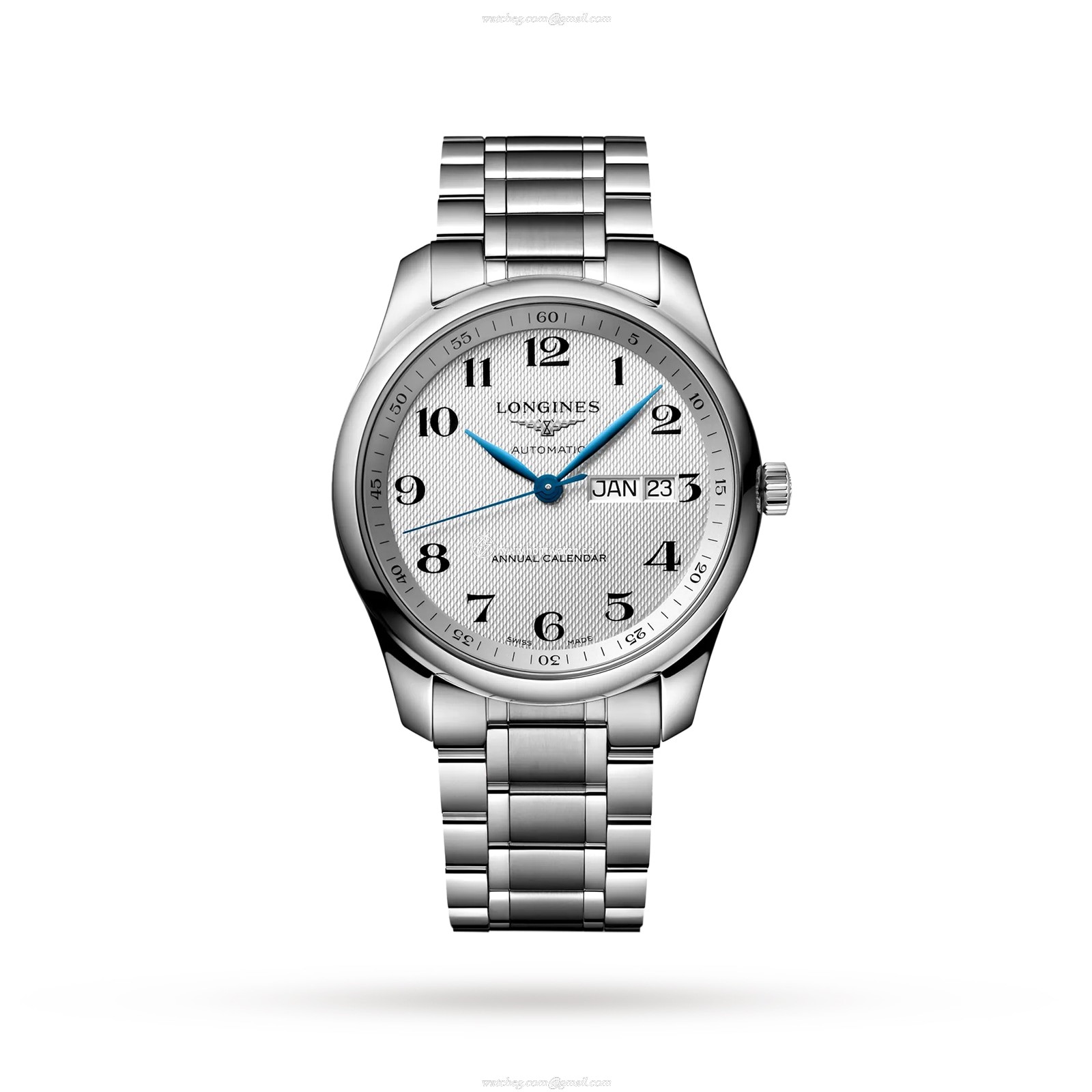Longines Master Collection L29104786 | 40mm Automatic Silver Dial Watch