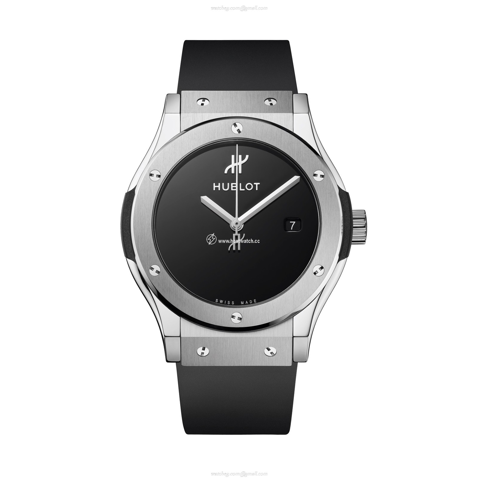 Hublot Classic Fusion Titanium Automatic Watch - 42mm Black Dial