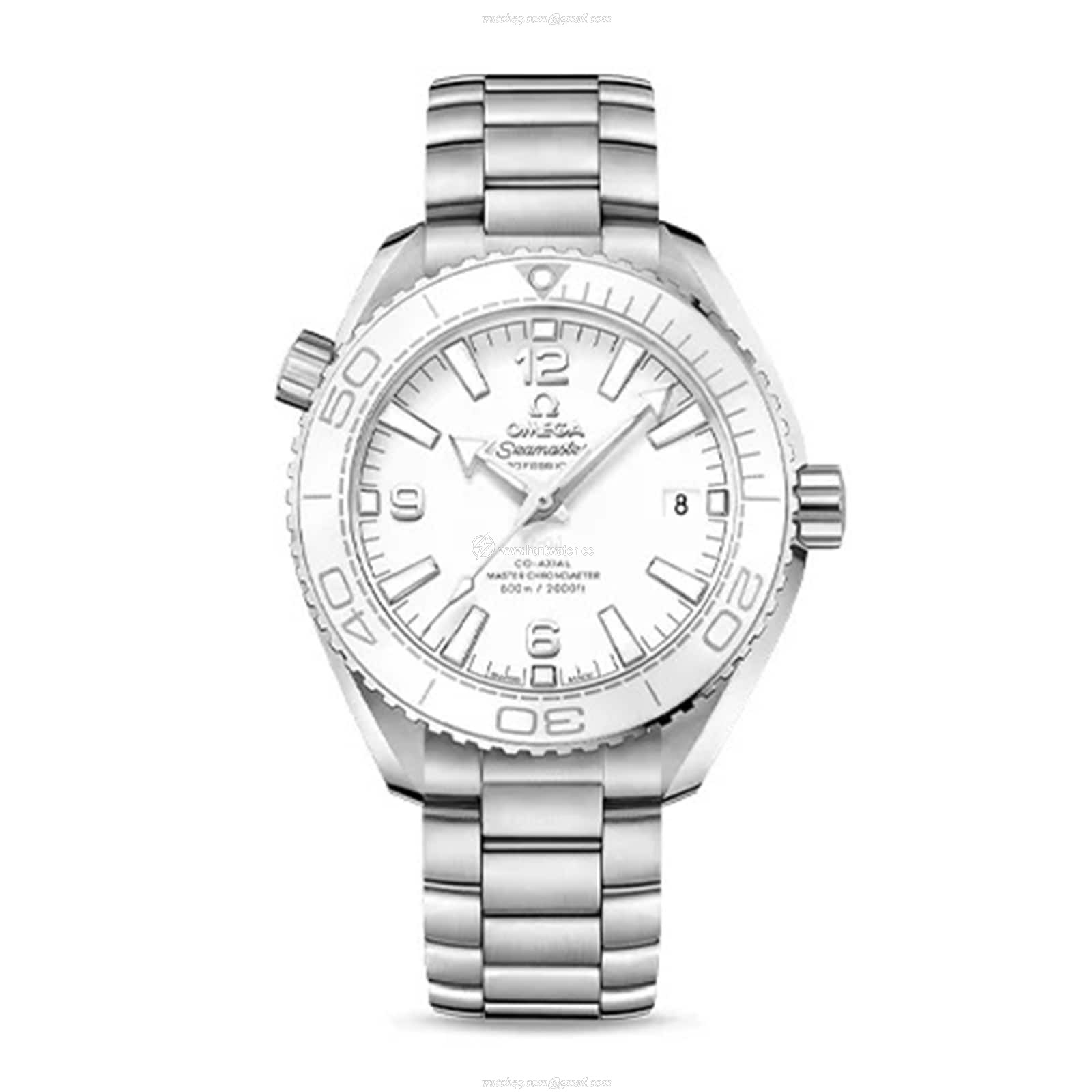 Omega Seamaster Planet Ocean 600m Automatic - 40mm White Dial - Stainless Steel