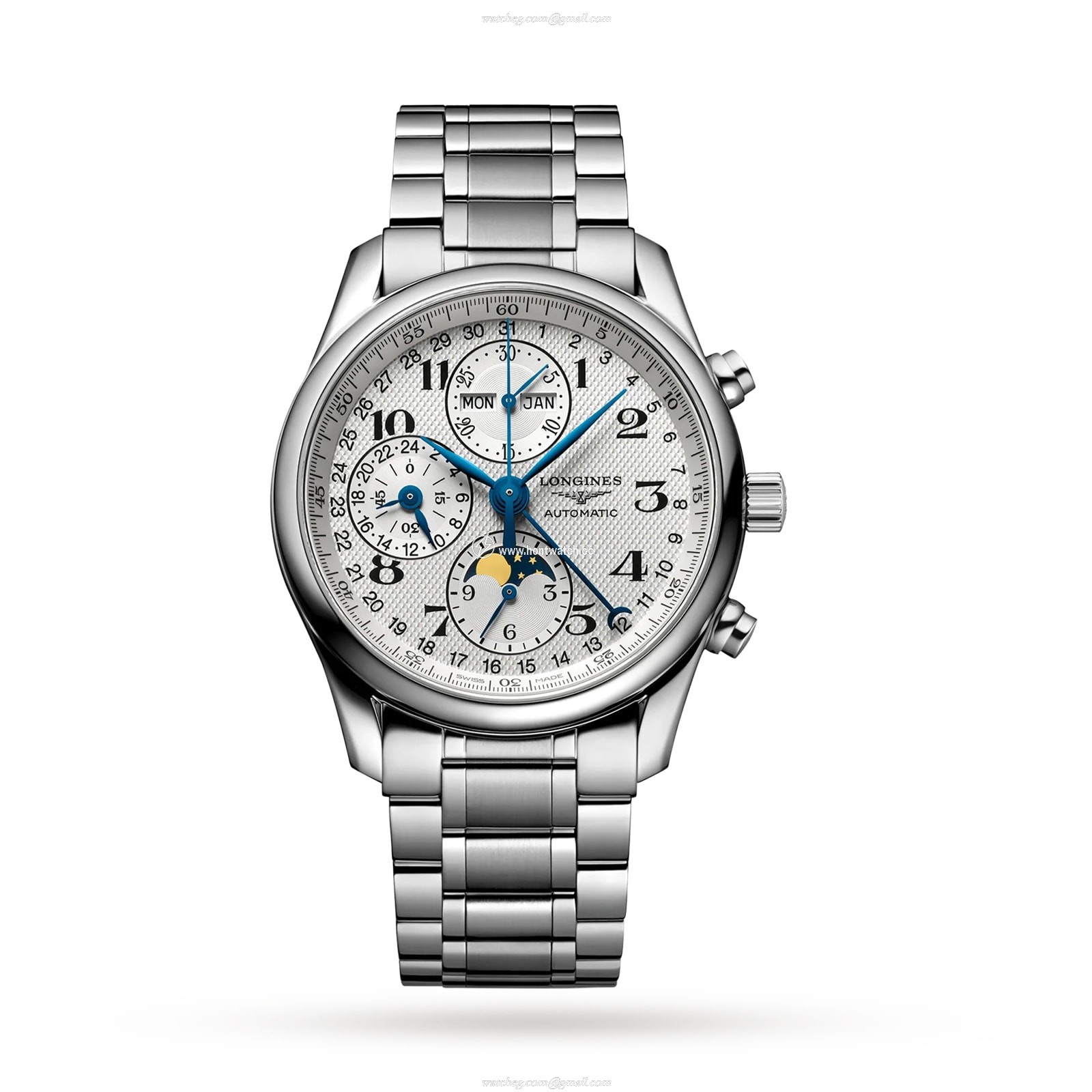 Longines Master Collection L26734786 - 40mm Automatic Watch - White Dial