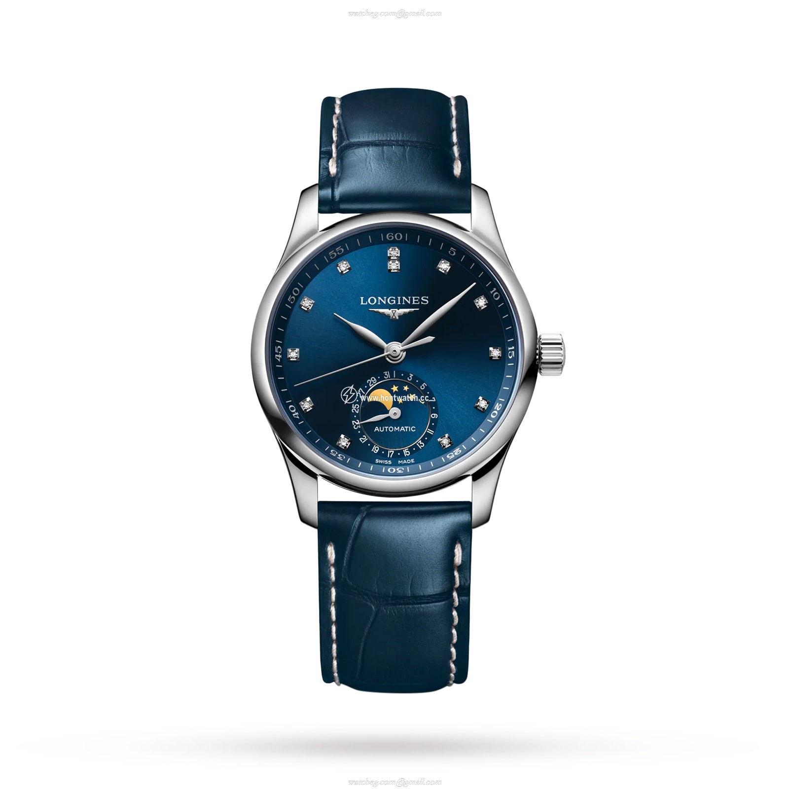 Longines Master Collection L24094970 | 34mm Blue Dial | Automatic Watch