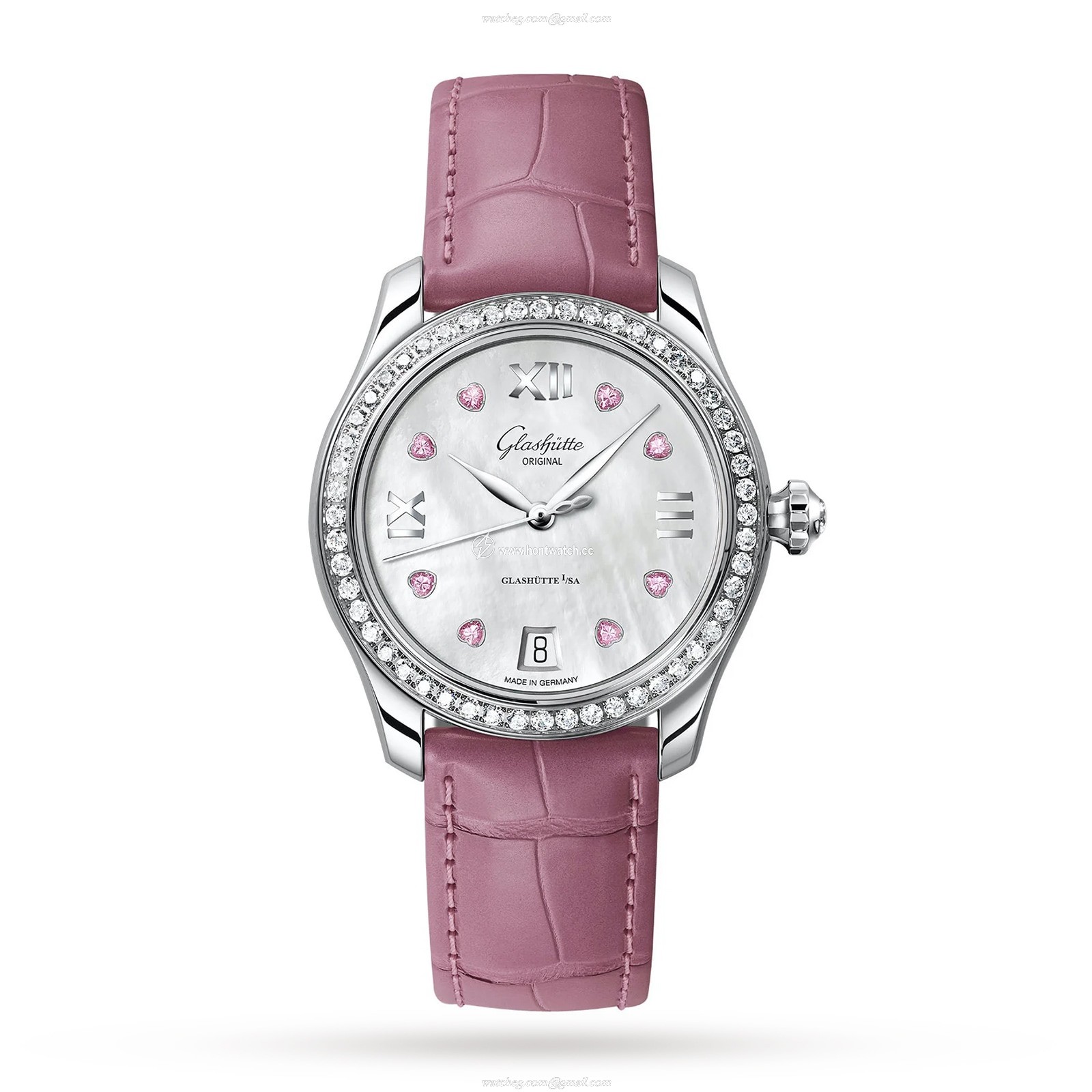 Glashutte Original Lady Serenade | 36mm Stainless Steel | Mother of Pearl Dial