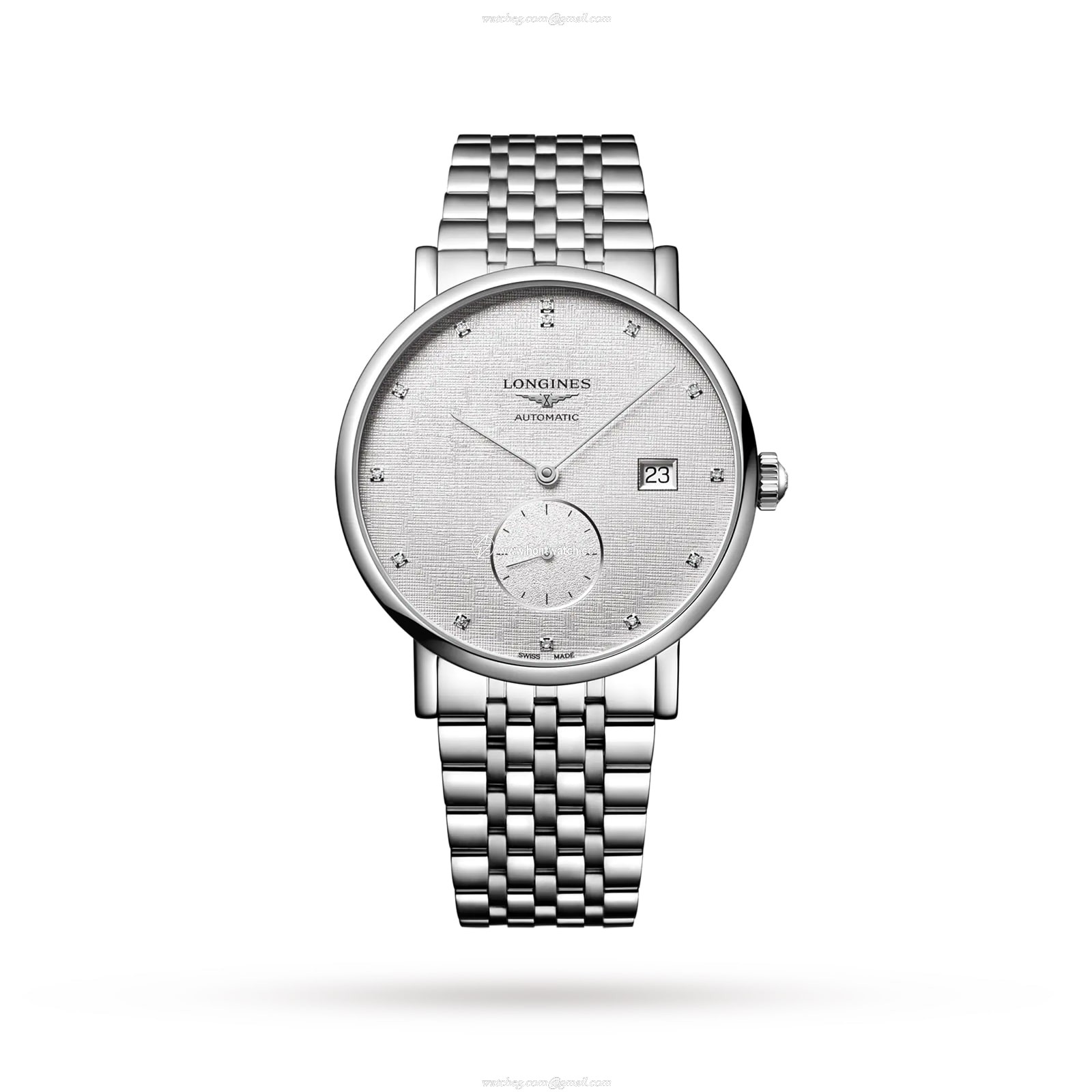 Longines Elegant Collection L48124776 | 39mm Automatic Silver Dial | Stainless Steel